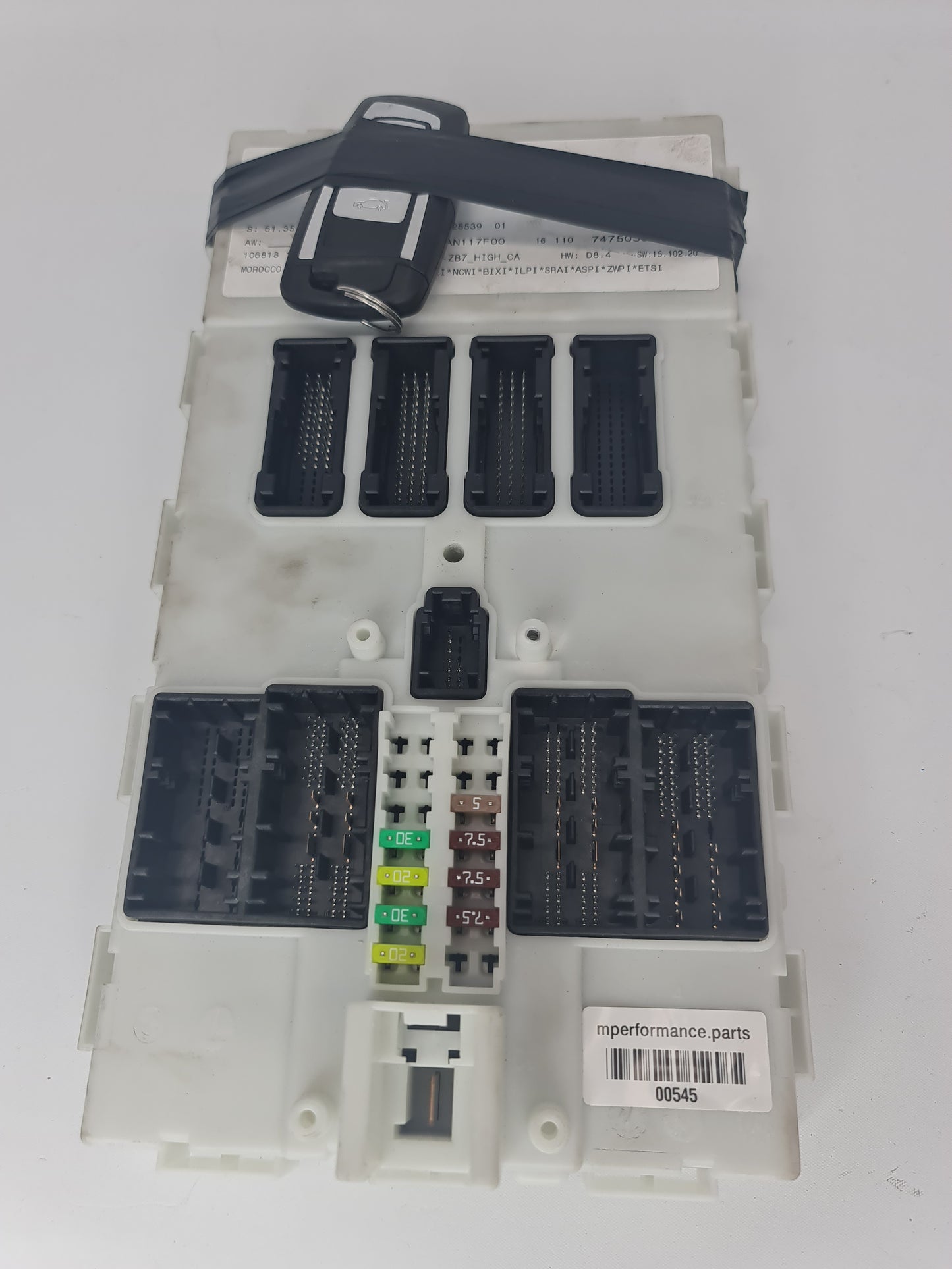 F80 M3 Body Control Comfort Module BCM With Key - 116r1-001052 - MPerformance.parts
