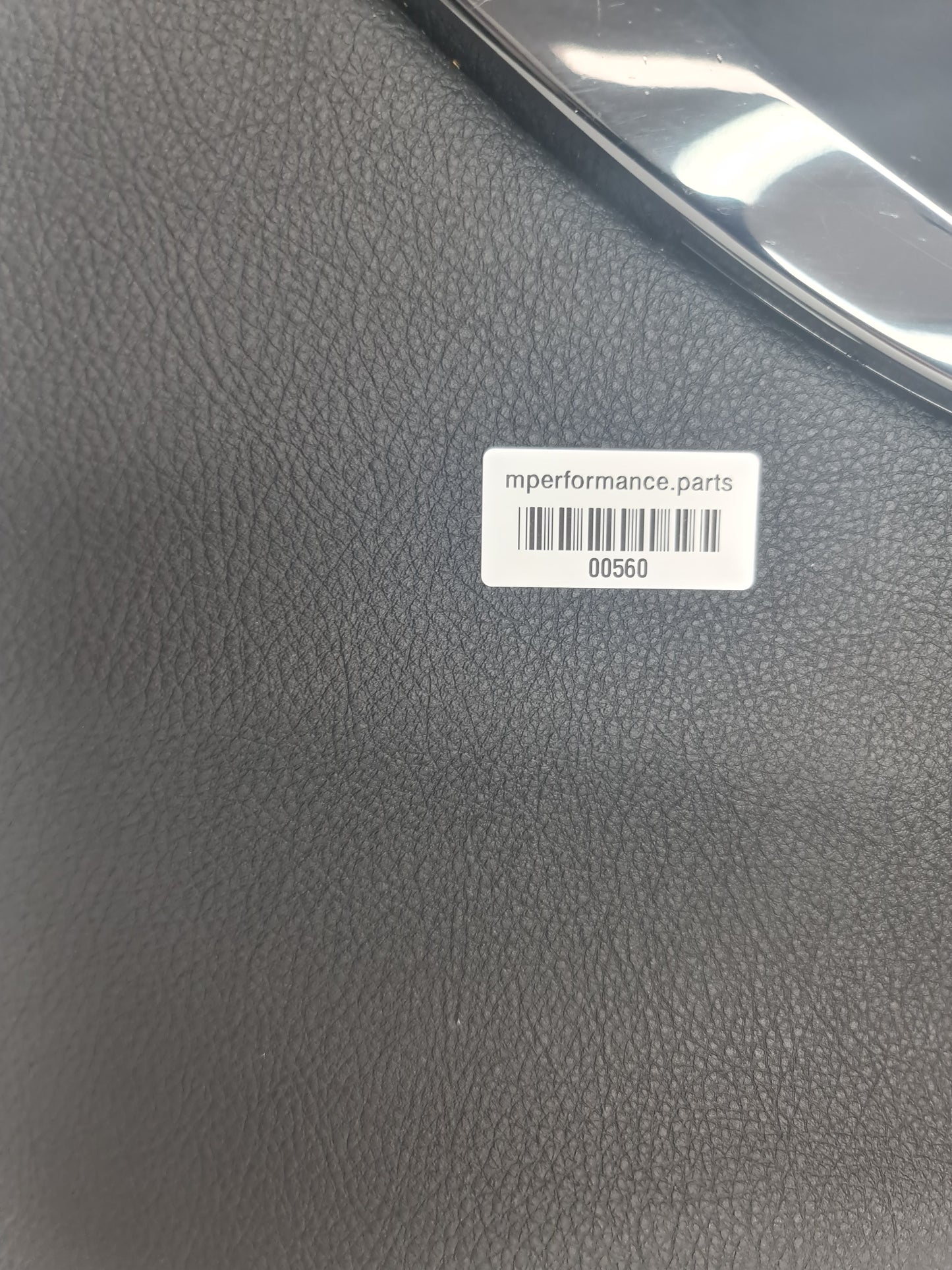 Right Rear Lateral Trim Panel Cover Merino Leather Black BMW OEM F82 M4 - MPerformance.parts