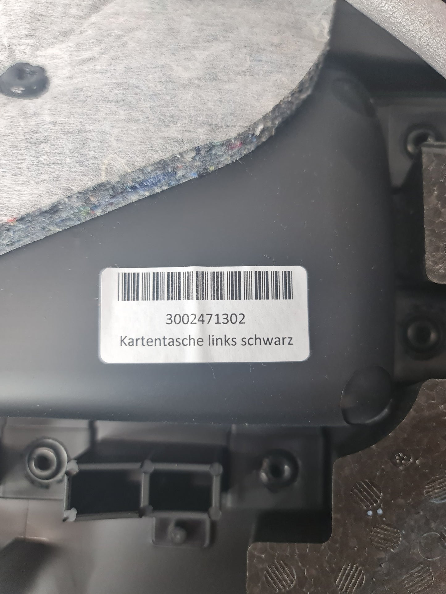 F87 M2 Black Leather Door Card with blue Stitching Passenger Side - 7e41587 - MPerformance.parts