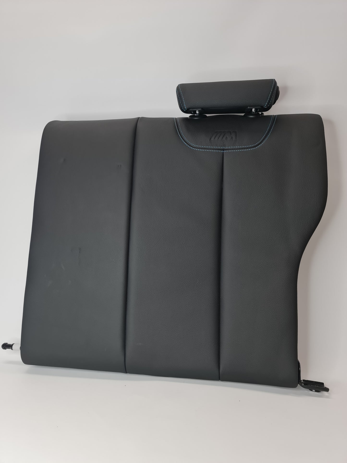 BMW F87 M2 Rear Left Seat N/S Backrest Cover Cloth Leather Black Blue - MPerformance.parts