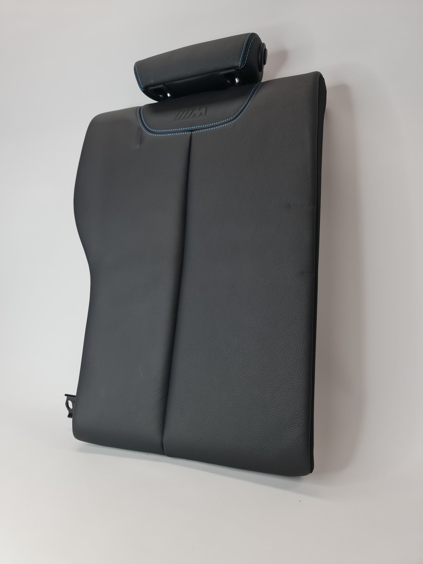 BMW F87 M2 Rear Right Seat N/S Backrest Cover Cloth Leather Black Blue - MPerformance.parts