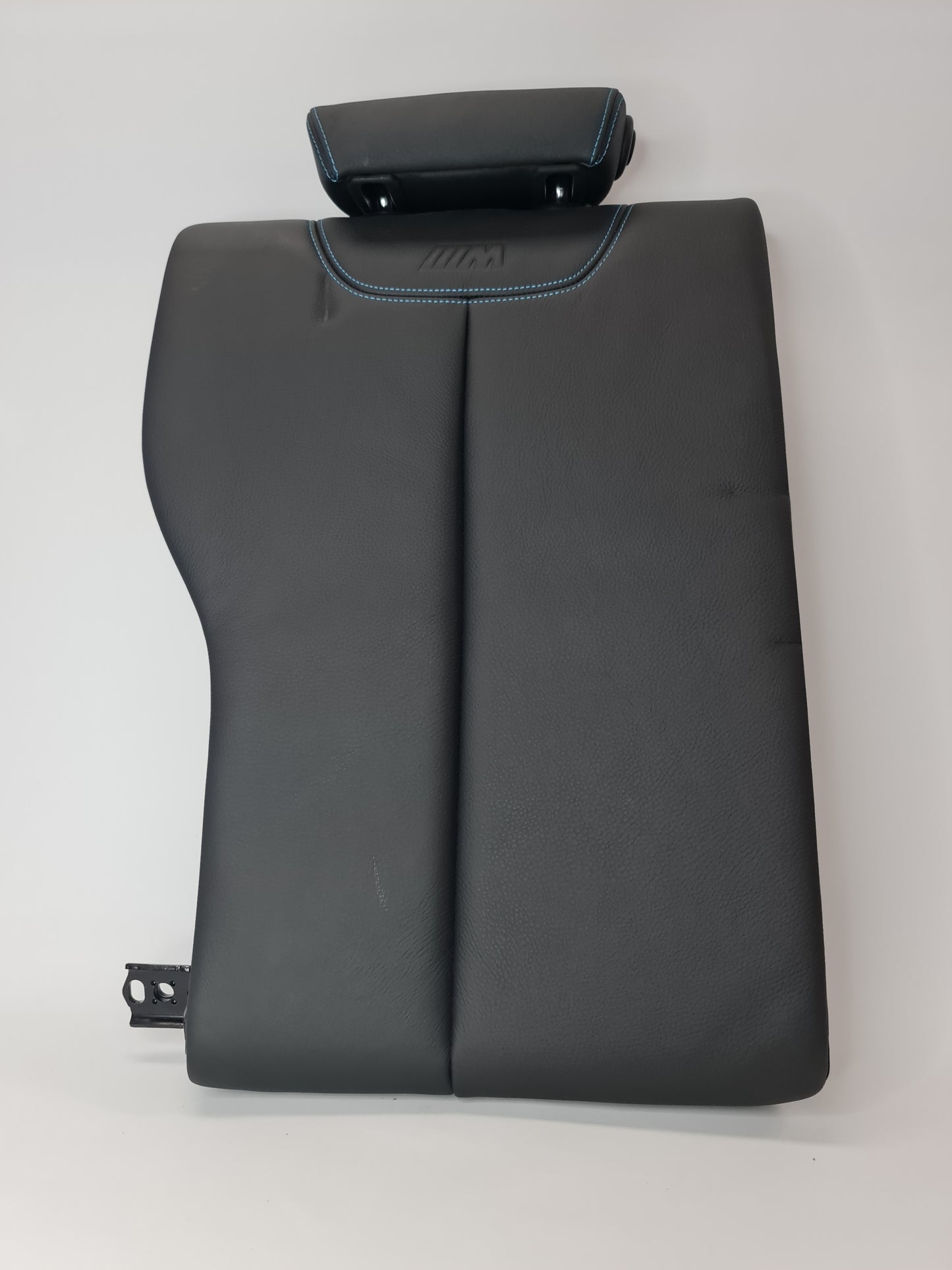 BMW F87 M2 Rear Right Seat N/S Backrest Cover Cloth Leather Black Blue - MPerformance.parts