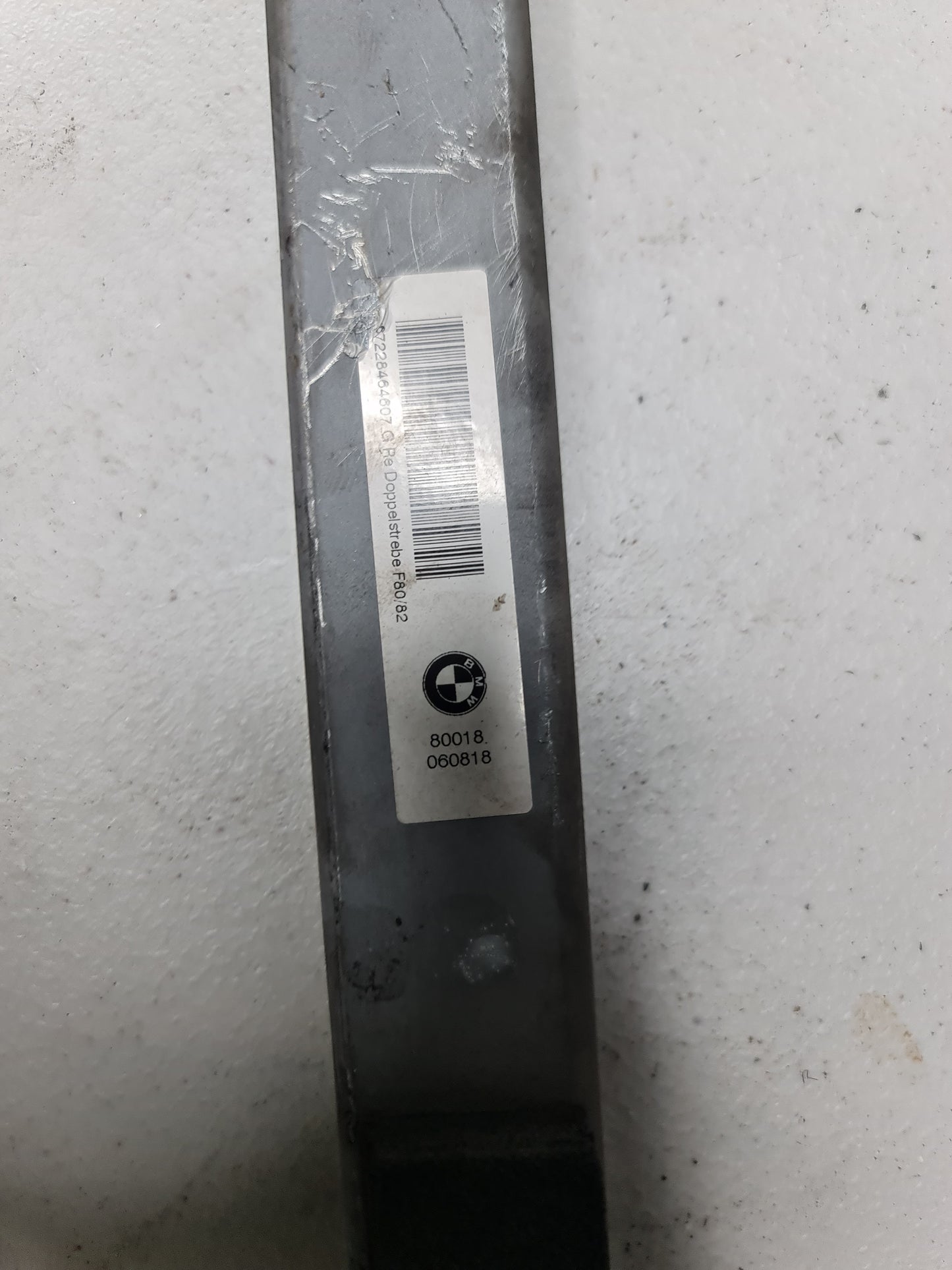 BMW F80 F82 M3 M4 Rear Right Driver Subframe Brace 67228464607 - MPerformance.parts