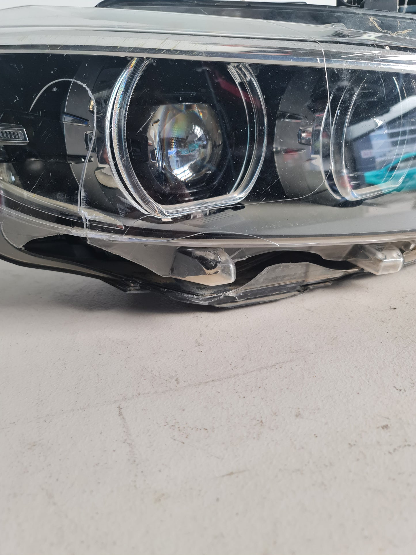 BMW 4 SERIES DRIVERS SIDE RIGHT LED HEADLIGHT GENUINE 7478152 - MPerformance.parts