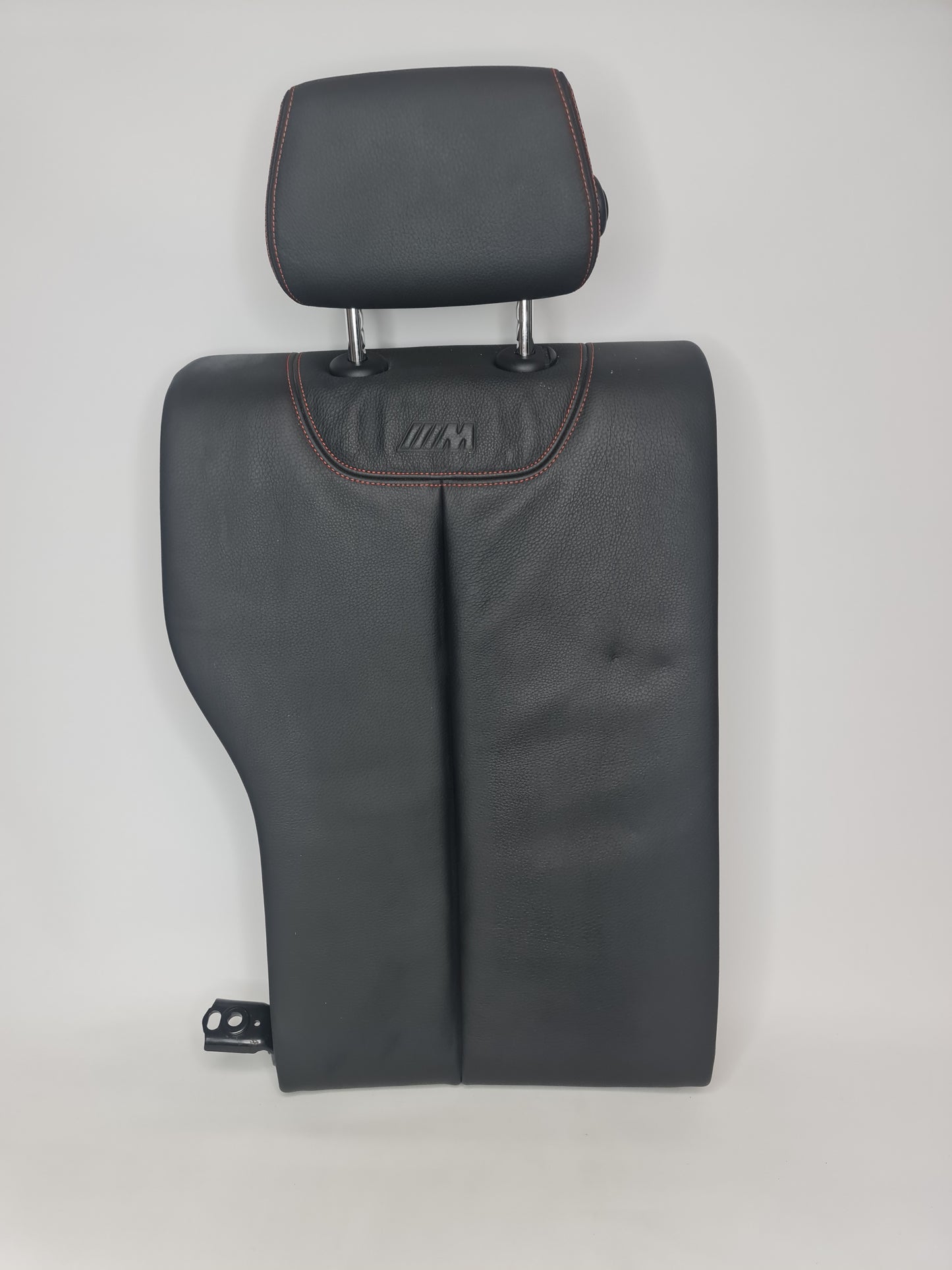 BMW F87 M2 Rear Right Seat O/S Backrest Cover Cloth Leather Black Orange - MPerformance.parts