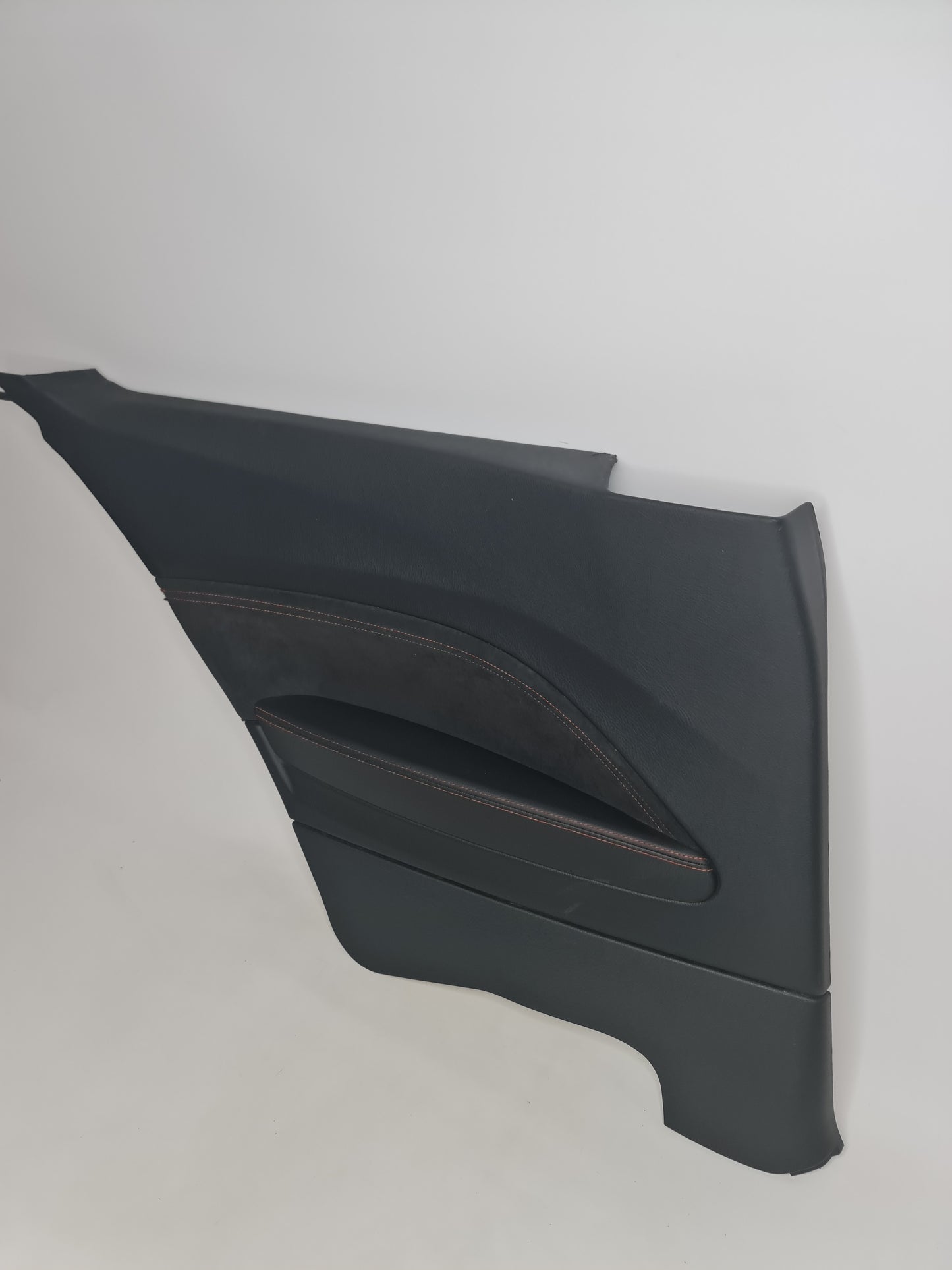 F87 M2 Competition Rear Passenger Door Card Black Leather Orange Stitching - 9770566 - MPerformance.parts