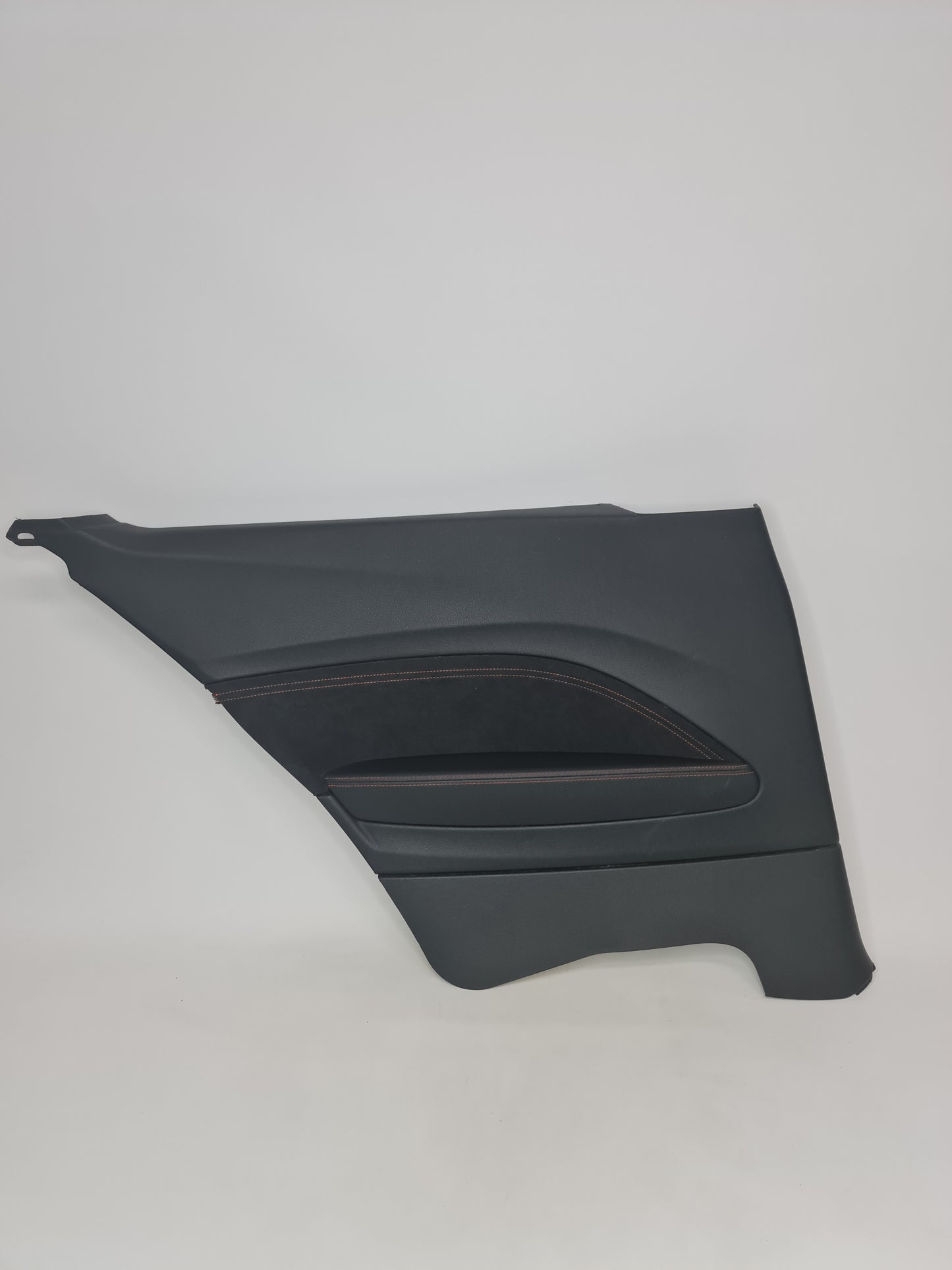 F87 M2 Competition Rear Passenger Door Card Black Leather Orange Stitching - 9770566 - MPerformance.parts