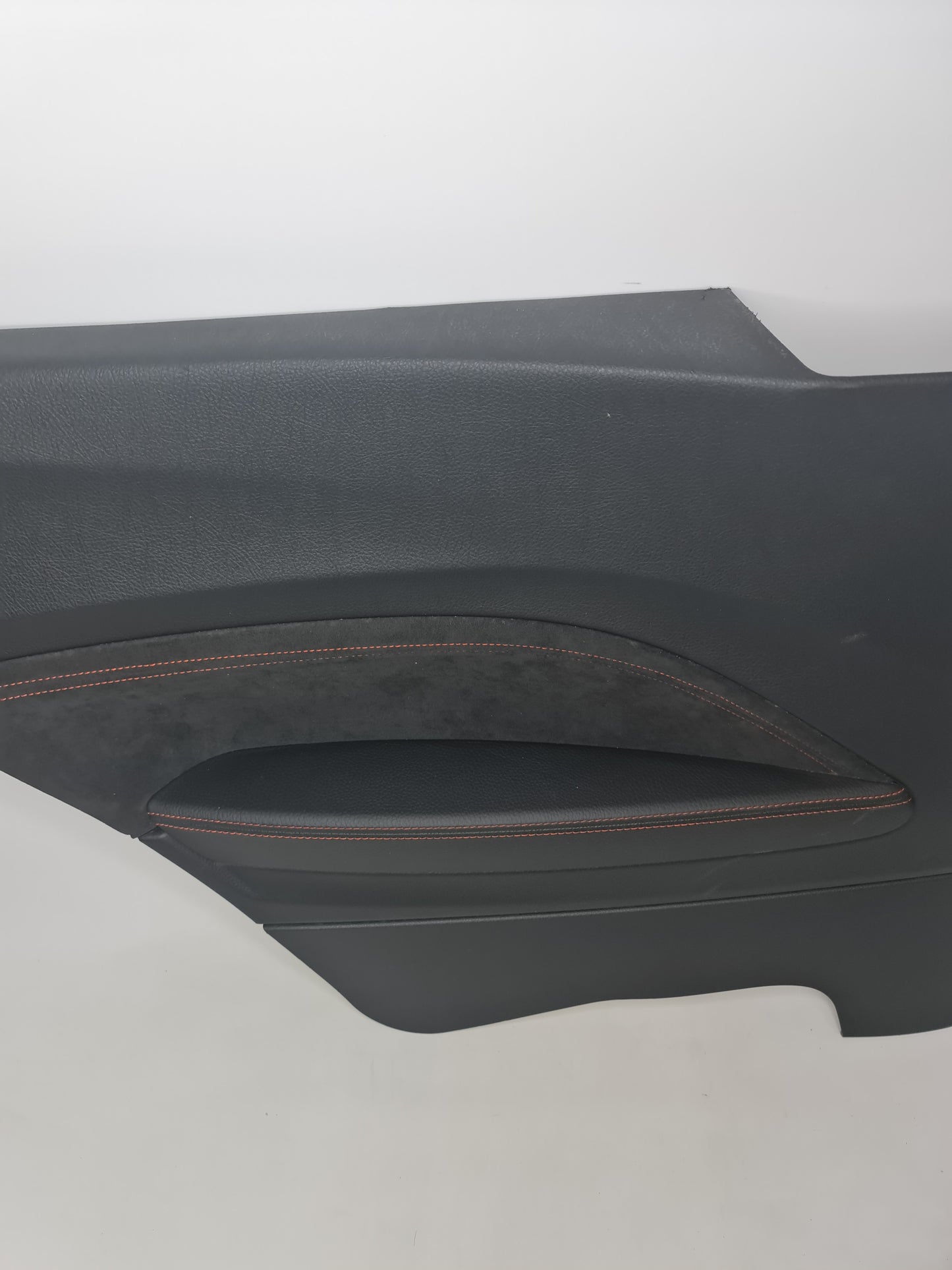 F87 M2 Competition Rear Passenger Door Card Black Leather Orange Stitching - 9770566 - MPerformance.parts