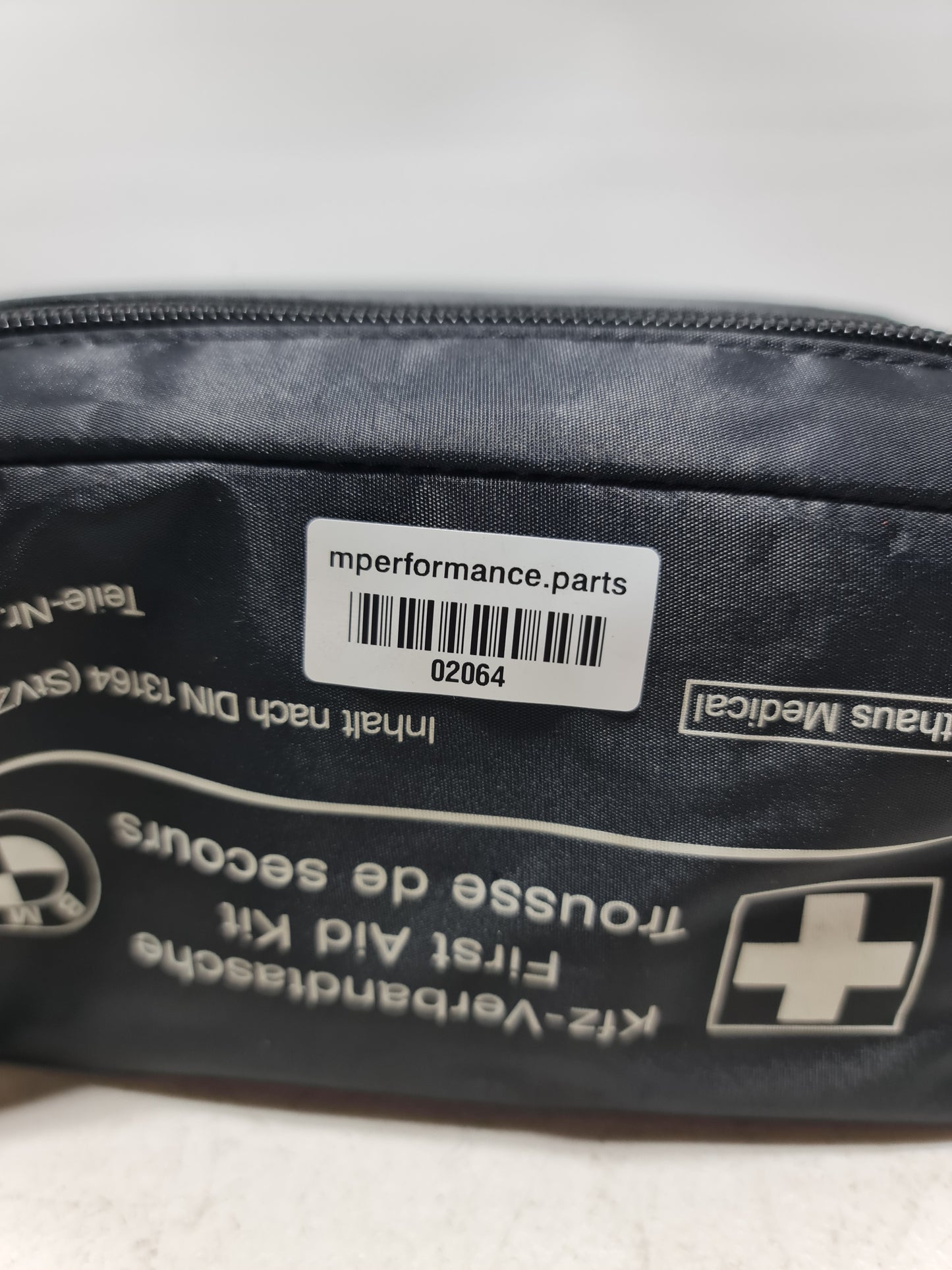 BMW Universal First Aid Emergency Medical Kit Pouch Black 6949966 - MPerformance.parts