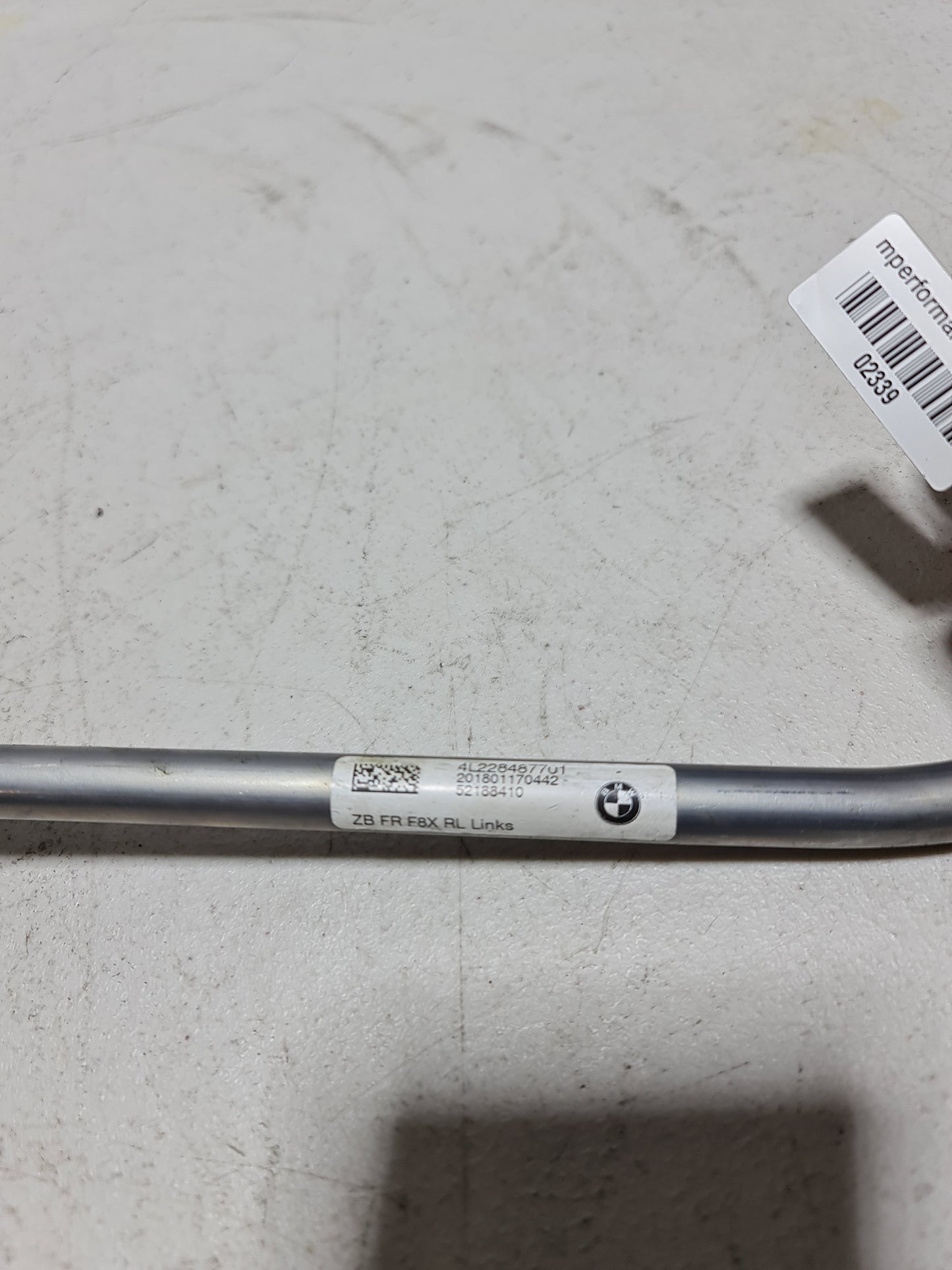 2014-16 BMW 328I GT XDRIVE F34 REAR RIGHT PARKING HAND BRAKE GUIDE TUBE LINE OEM 4L228487701 52188410 34406798574 - MPerformance.parts