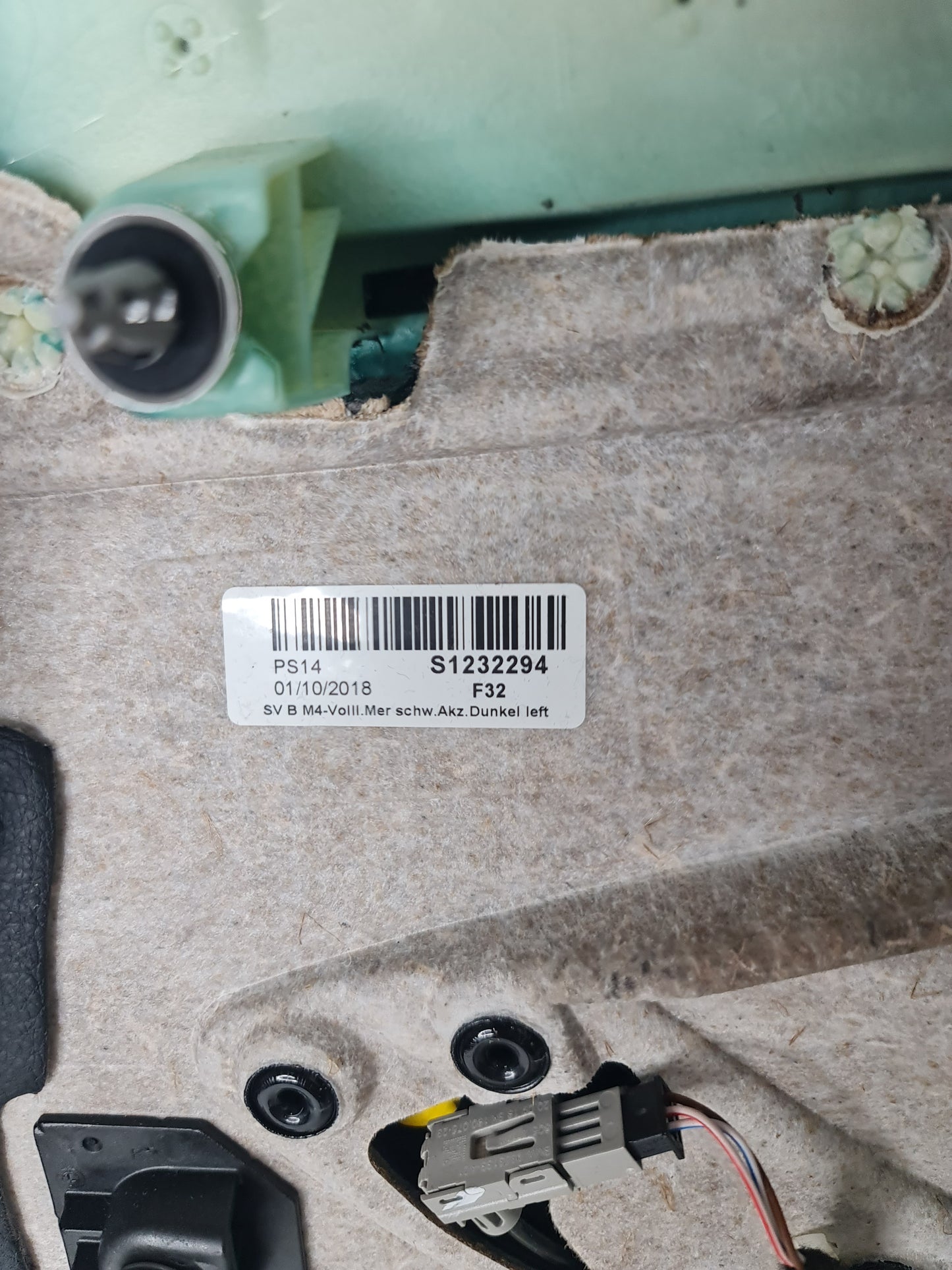 F82 M4 Rear Passenger Door Card - 97758301 - MPerformance.parts