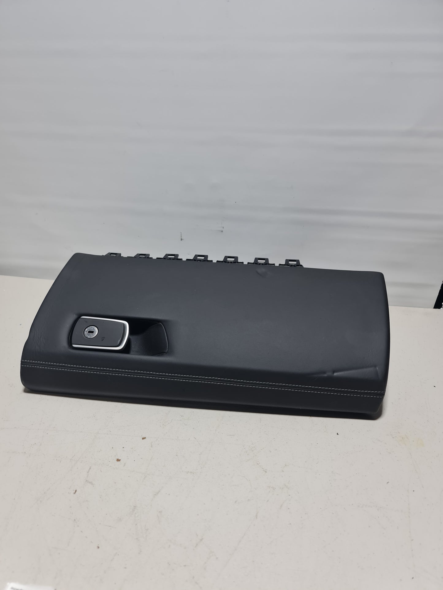 F80 M3 Black Leather Glove Box - MPerformance.parts