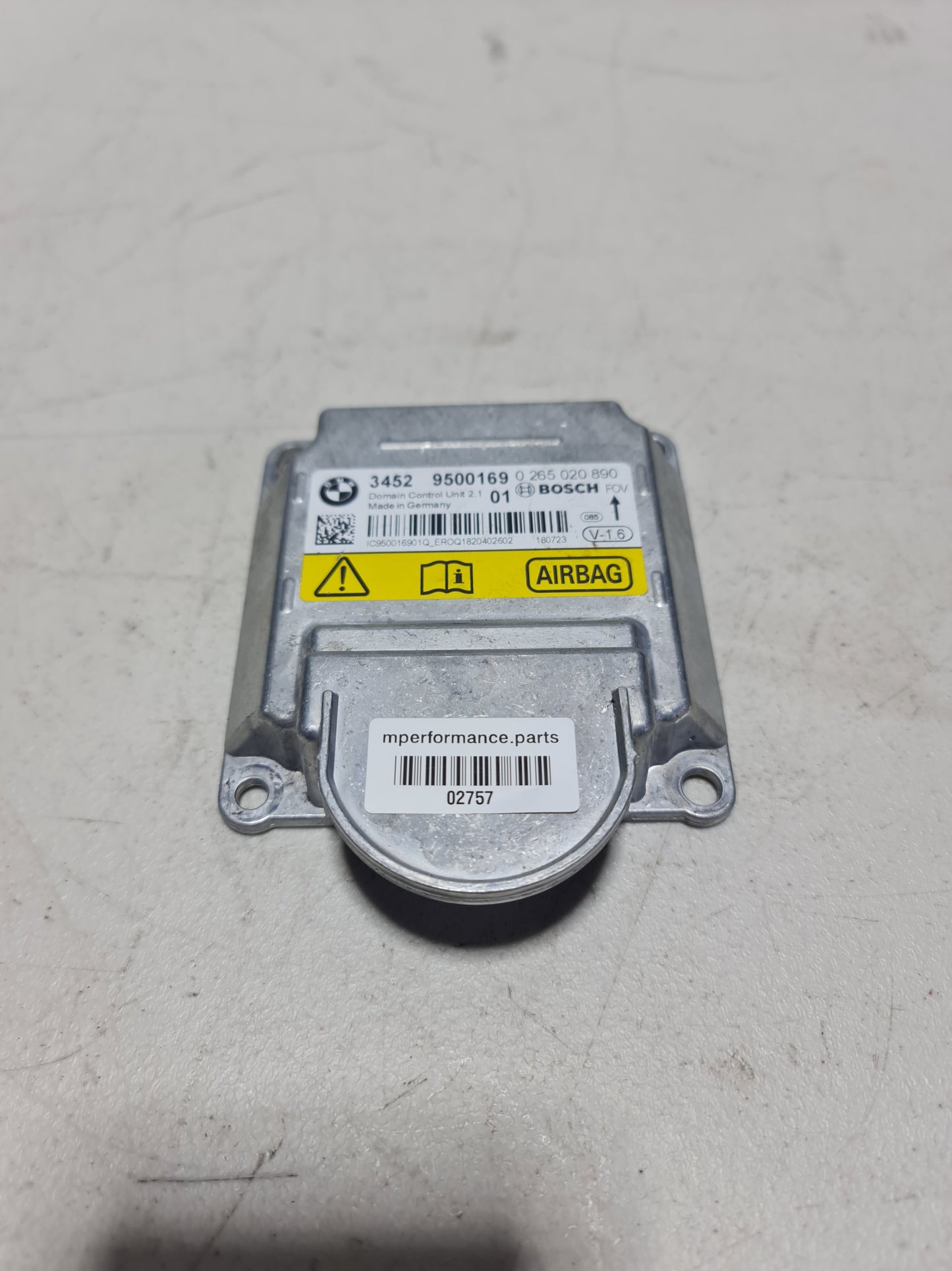 BMW F87 Air Module Control Unit ECU Bosch 9500169 34529500169 - MPerformance.parts