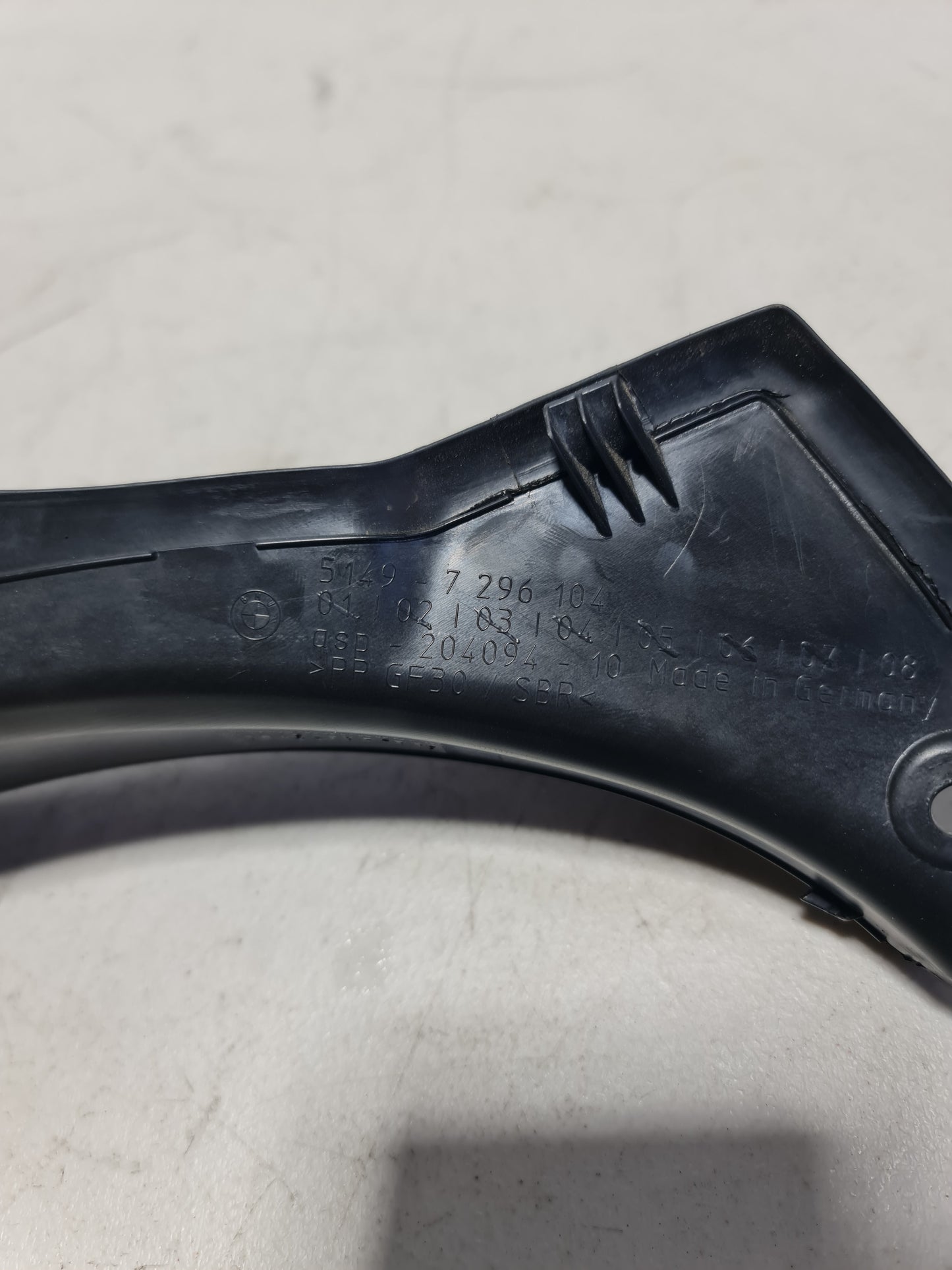 2012-2016 BMW 328i F30 Rear Left Trunk Lid Tailgate Trim Bracket Oem 51477295817 7295817 - MPerformance.parts
