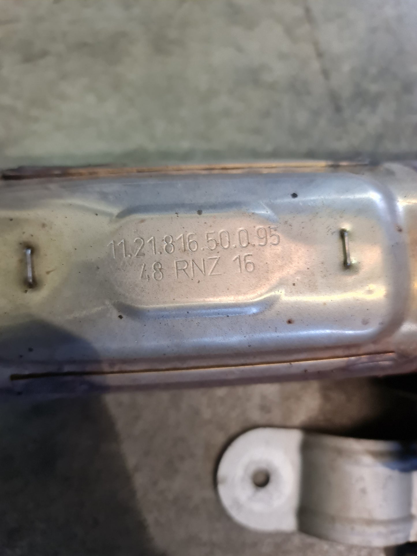 BMW M4 Muffler (with bypass) Quad OEM Stainless Exhaust EBERSPACHER 7850083 - MPerformance.parts