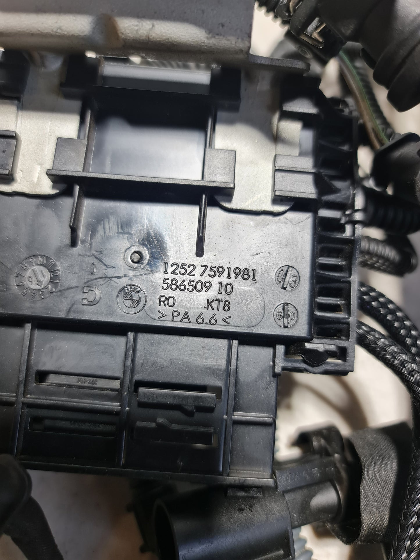 LOOM 7850296 BMW M3 M4 3.0 F80 785440502 ENGINE WIRING HARNESS DCT AUTO 2018 - MPerformance.parts
