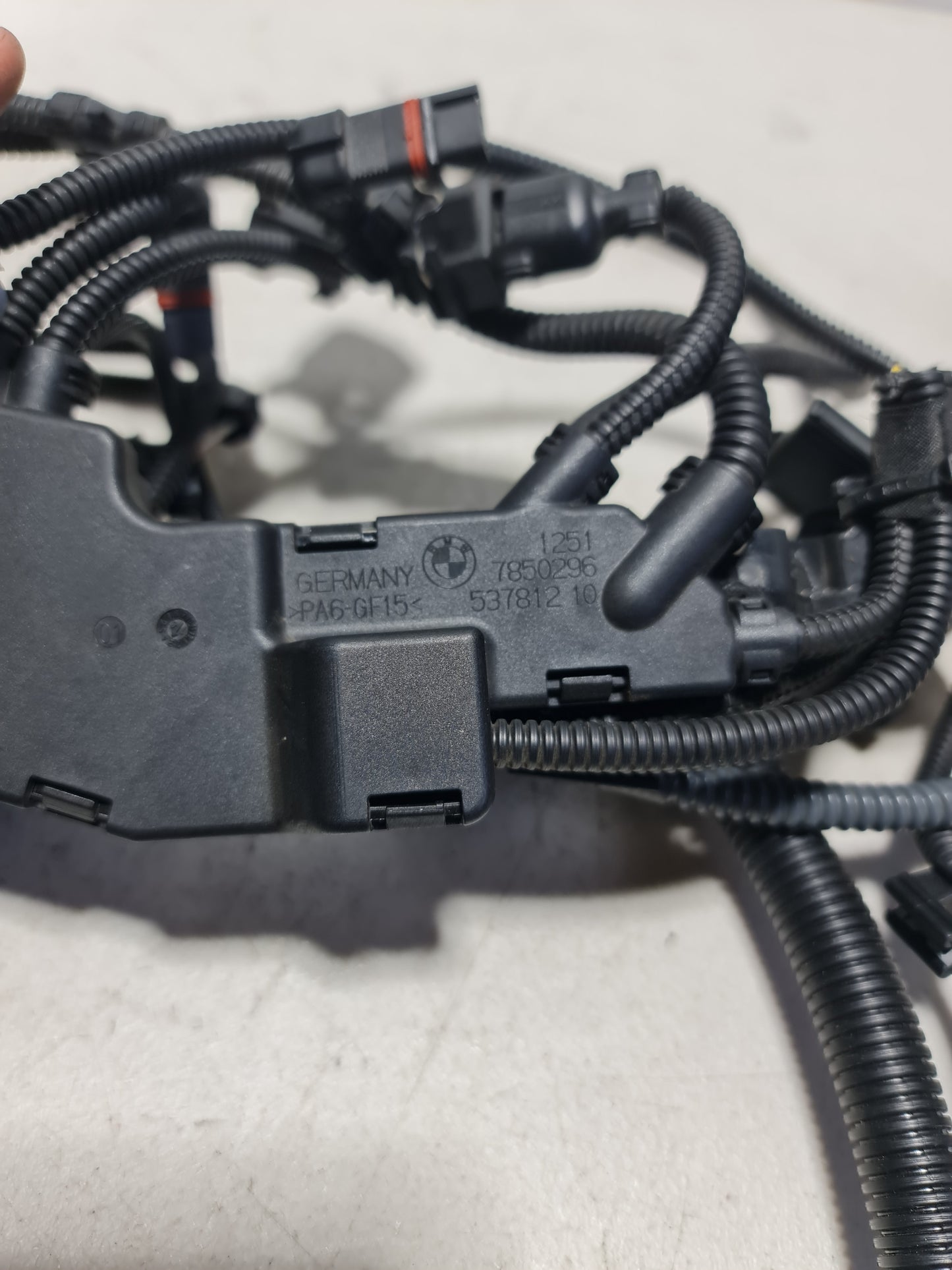 LOOM 7850296 BMW M3 M4 3.0 F80 785440502 ENGINE WIRING HARNESS DCT AUTO 2018 - MPerformance.parts