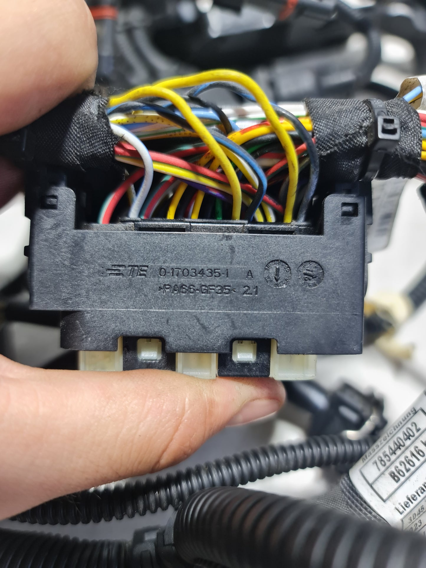 LOOM 7850296 BMW M3 M4 3.0 F80 785440502 ENGINE WIRING HARNESS DCT AUTO 2018 - MPerformance.parts