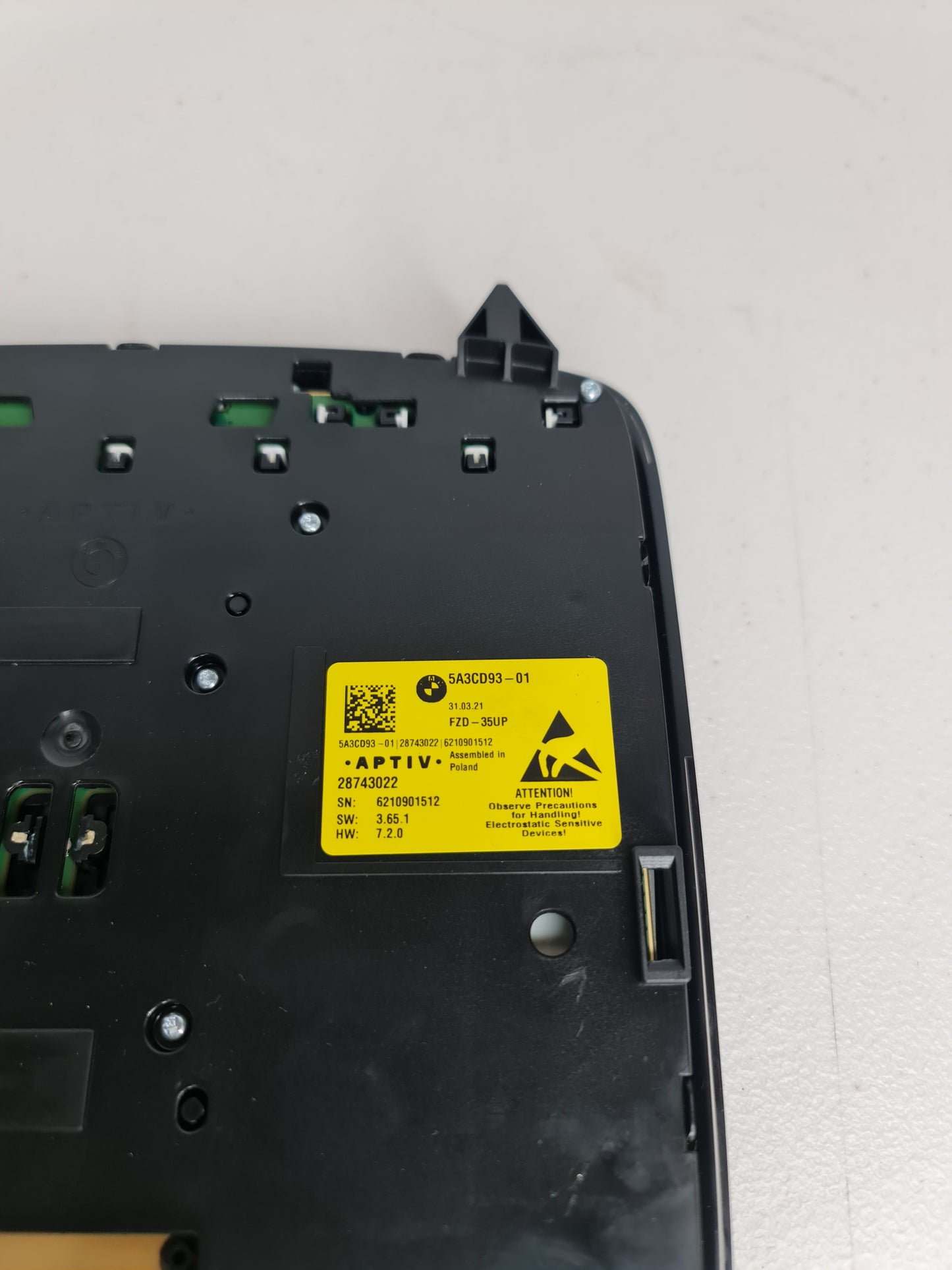 G80 M3 Roof Control panel With Sunroof Control - 5a3cd93-01 - MPerformance.parts