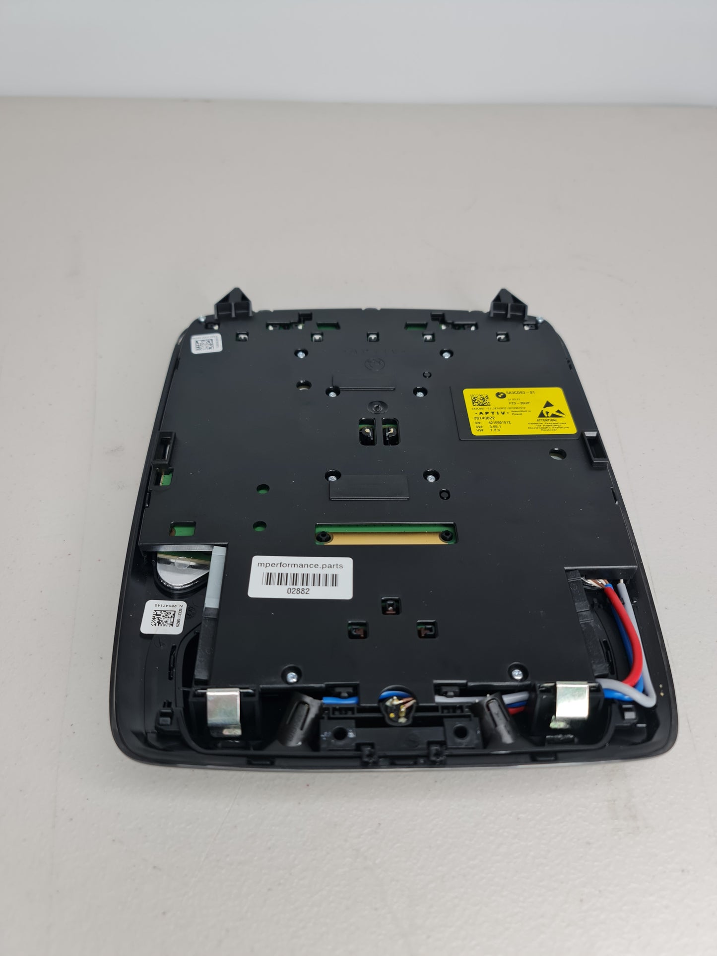 G80 M3 Roof Control panel With Sunroof Control - 5a3cd93-01 - MPerformance.parts