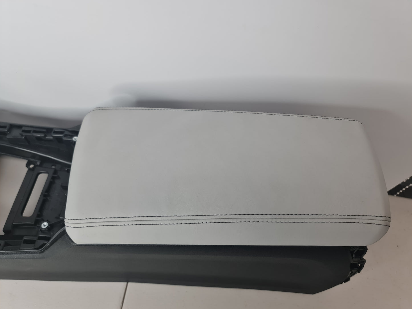BMW G80 M3 Centre Console Silverstone Leather Arm Rest 5116806778 - MPerformance.parts