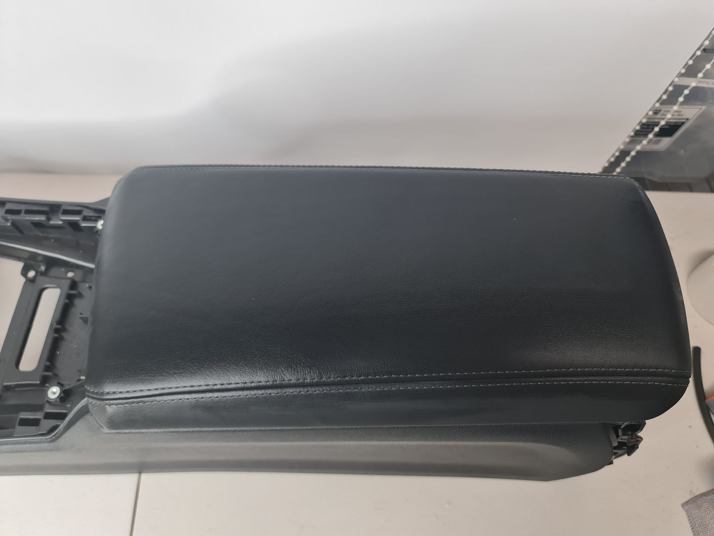 BMW 330E saloon hybrid Centre Console Black Leather Arm Rest 5116806778 - MPerformance.parts