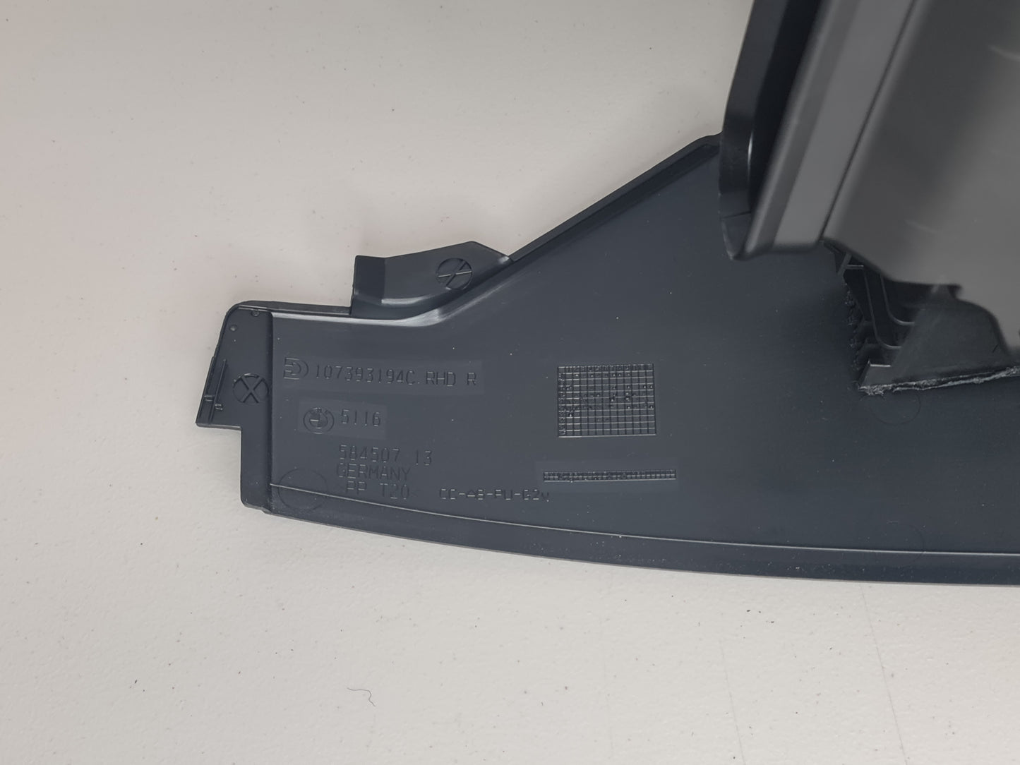 BMW 330E saloon hybrid Centre Console Black Leather Arm Rest 5116806778 - MPerformance.parts