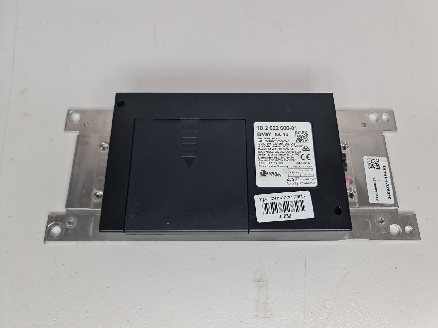 Telematics Control Unit BMW F20 F22 F23 F30 F31 F32 Module ATM ECE 4G 2622600 - MPerformance.parts