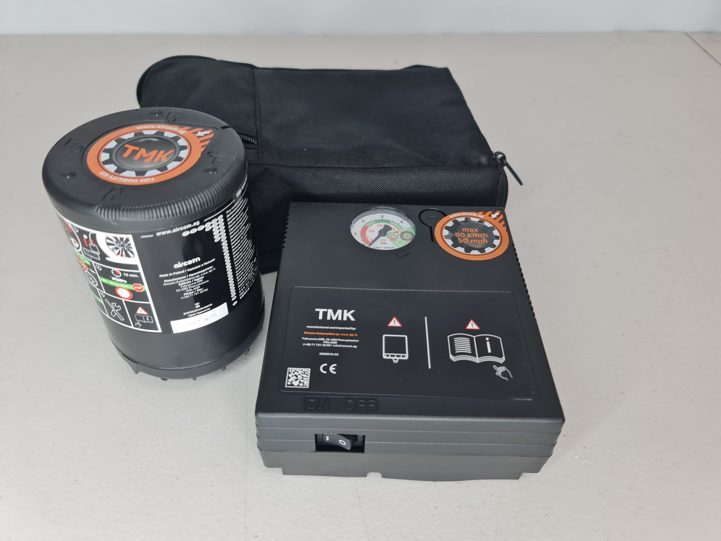 BMW M4 G82 OEM ROADSIDE ASSISTANCE TIRE INFLATION KIT AIR PUMP TIRE SLIM - MPerformance.parts