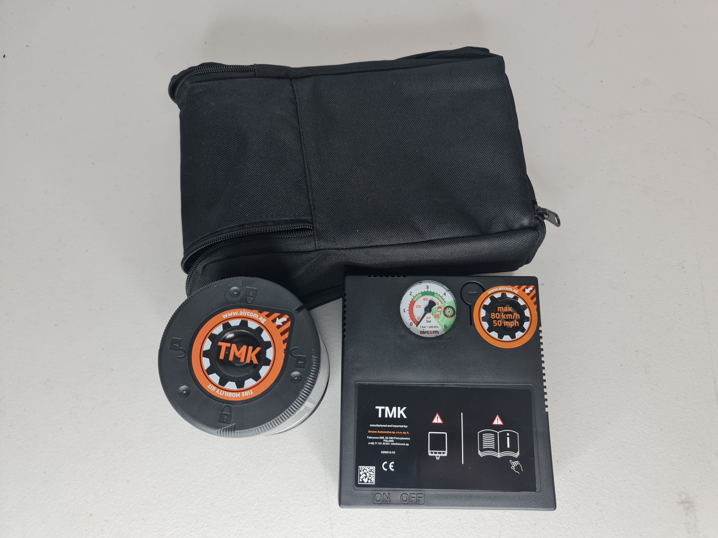 BMW M4 G82 OEM ROADSIDE ASSISTANCE TIRE INFLATION KIT AIR PUMP TIRE SLIM - MPerformance.parts
