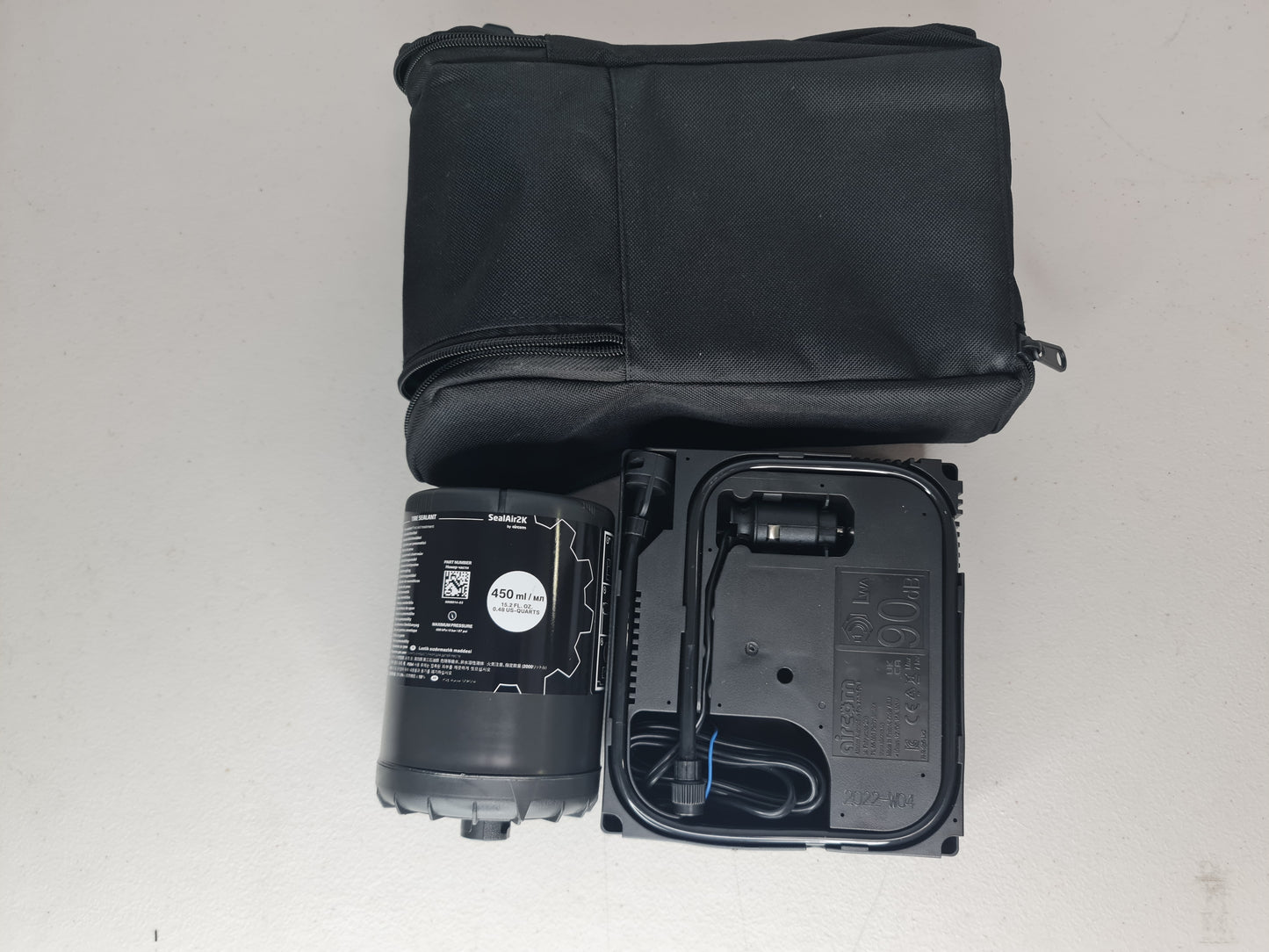 BMW M4 G82 OEM ROADSIDE ASSISTANCE TIRE INFLATION KIT AIR PUMP TIRE SLIM - MPerformance.parts