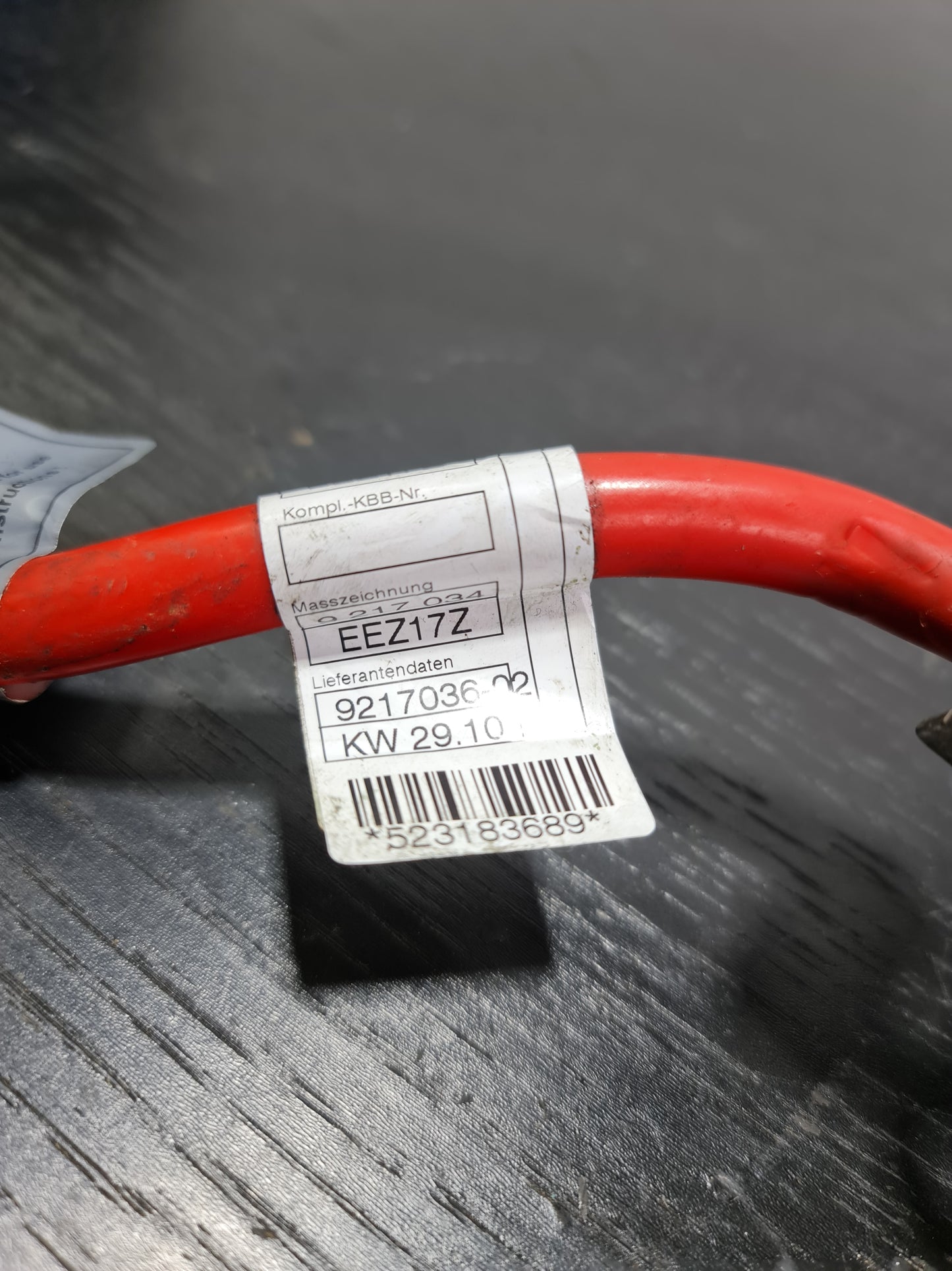 OEM Battery Cable for BMW F10 F11 E82 F07 F06 F12 F13 61129217036 - MPerformance.parts