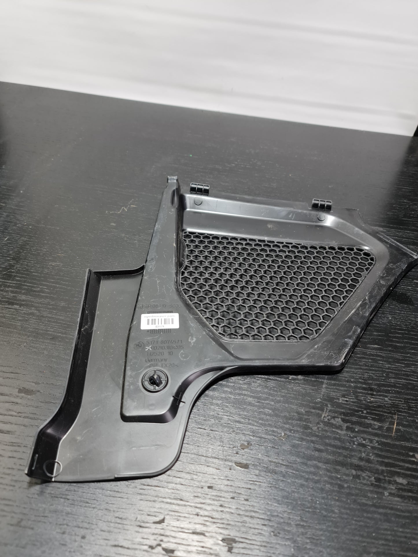 51718074671 BMW M3 scuttle panel trim cover engine bay left G80 2023 5171 8074671 - MPerformance.parts