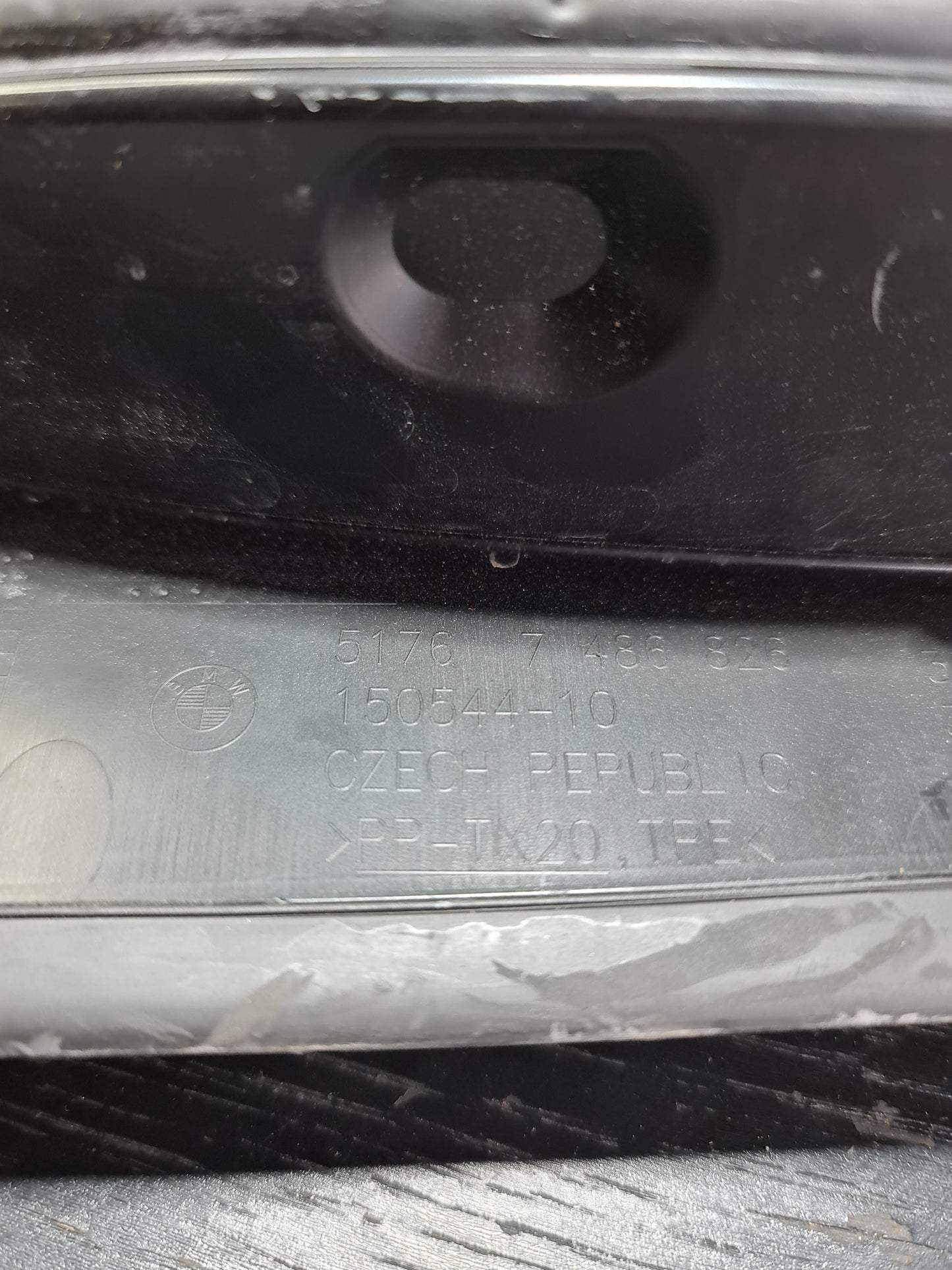 2023 BMW M3 51767486826 Competition G80 RH Right Side Hood Hinges Cover Trim OEM 4836 - MPerformance.parts