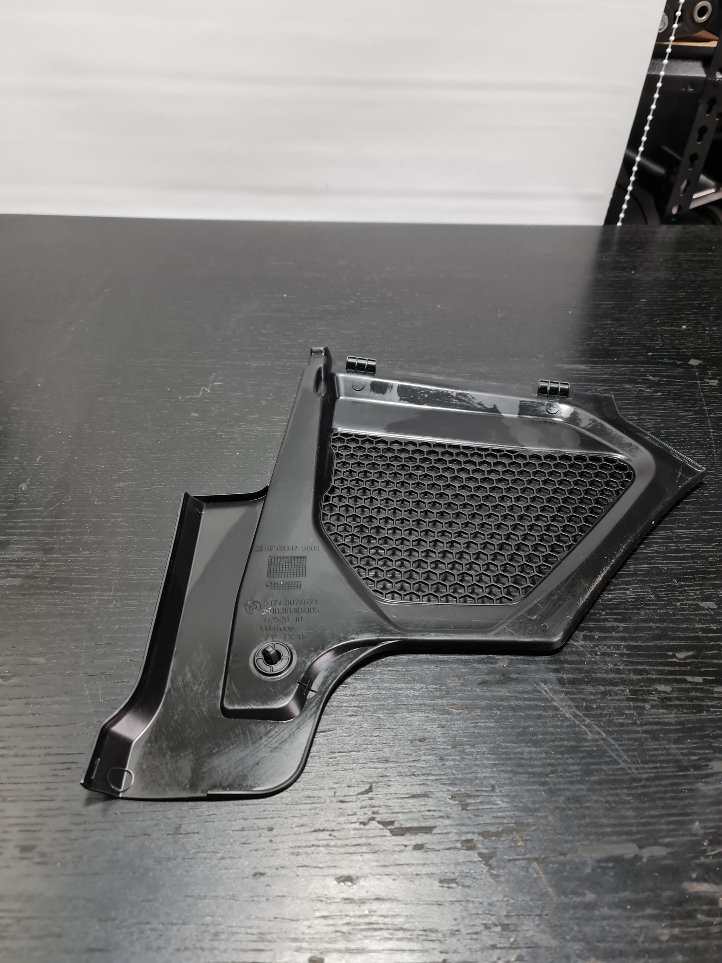 51718074671 BMW M3 scuttle panel trim cover engine bay left G80 2023 5171 8074671 - MPerformance.parts