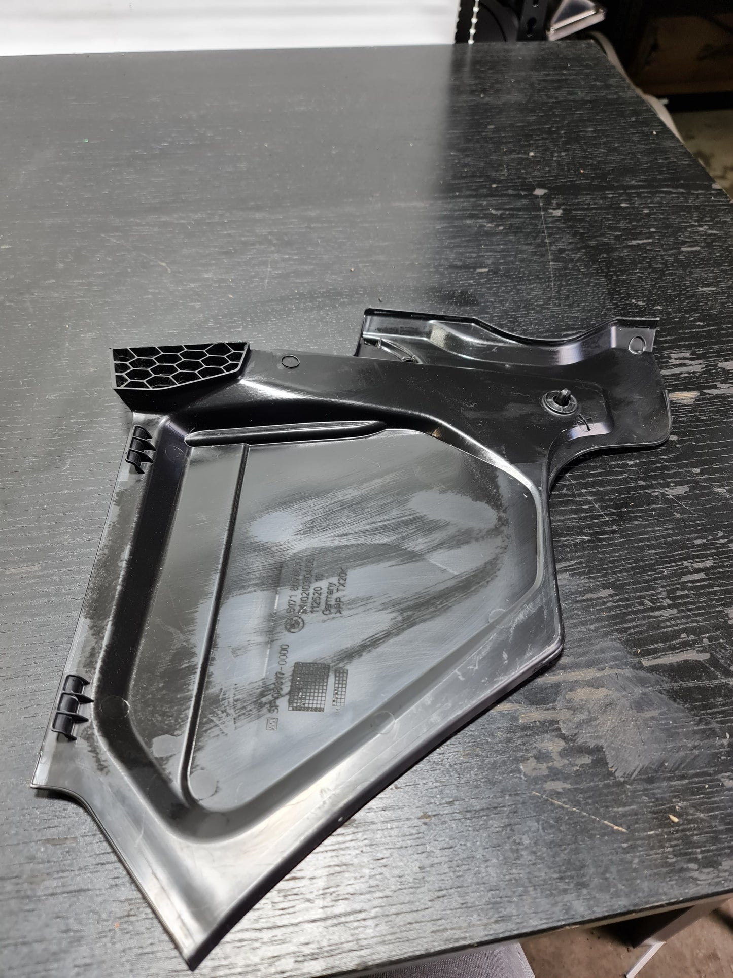 51718074670 BMW M3 scuttle panel trim cover engine bay right G80 2023 5171 8074670 - MPerformance.parts
