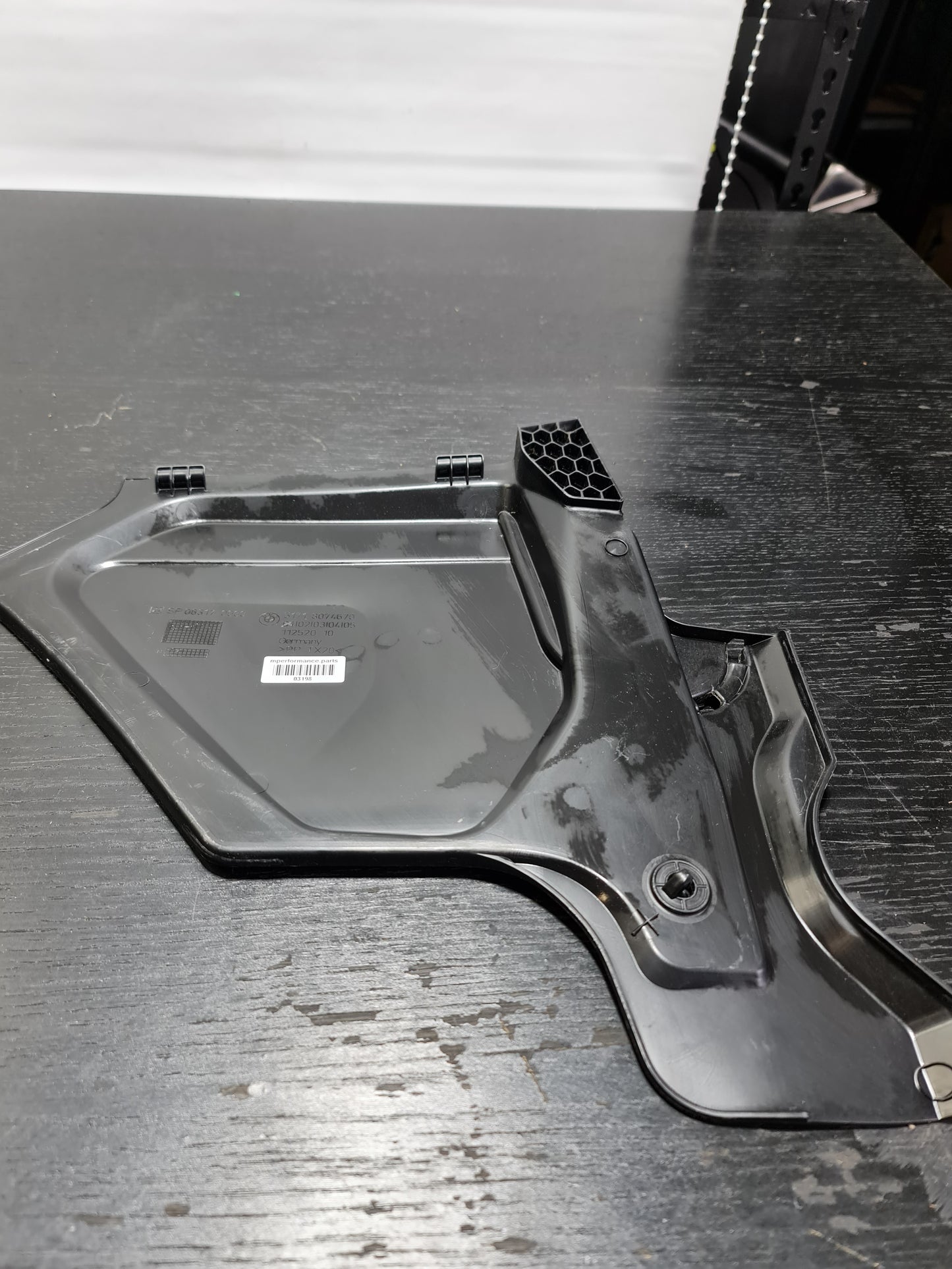 51718074670 BMW M3 scuttle panel trim cover engine bay right G80 2023 5171 8074670 - MPerformance.parts