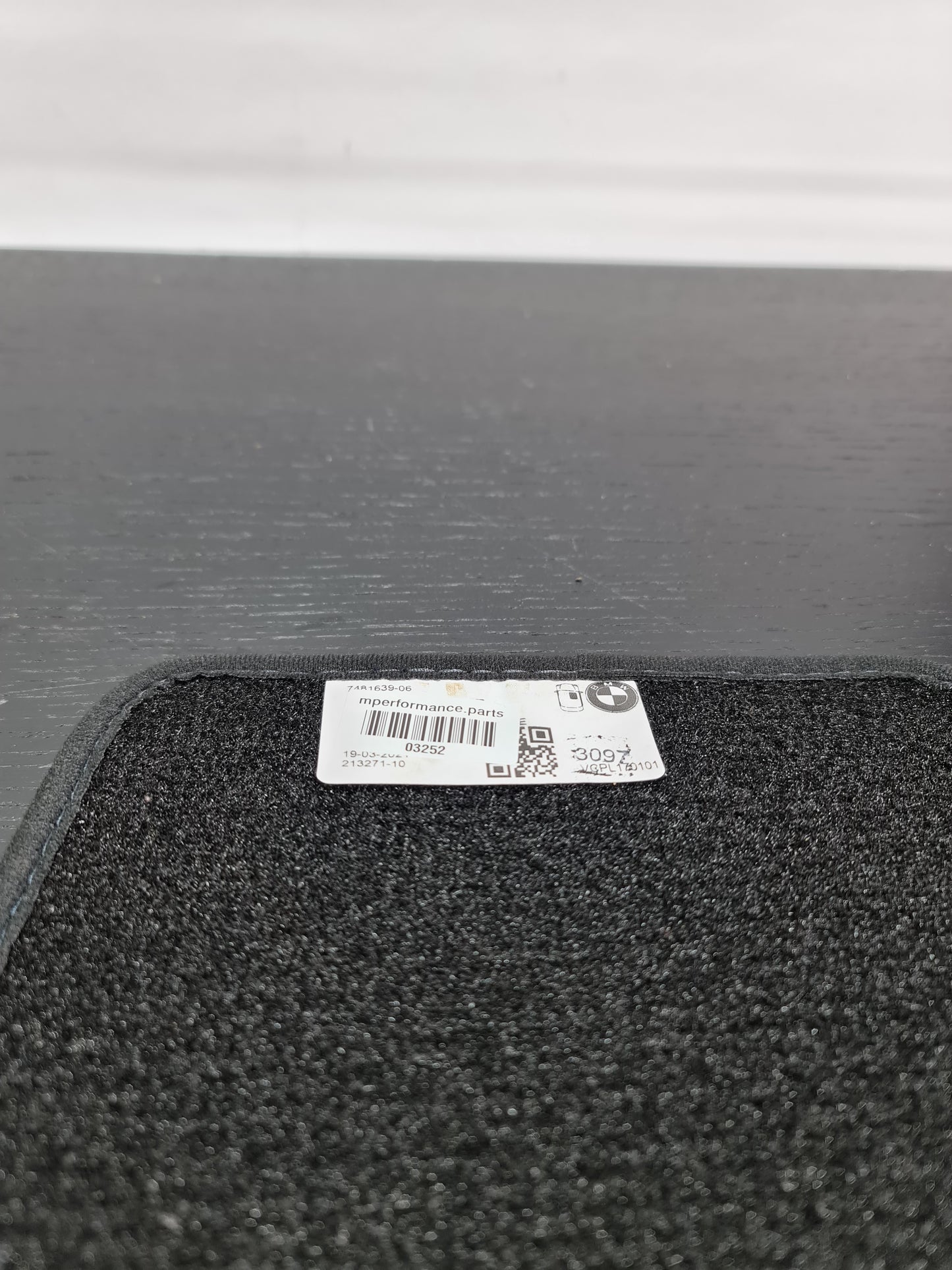 G80 M3 Drivers Floor mat - MPerformance.parts