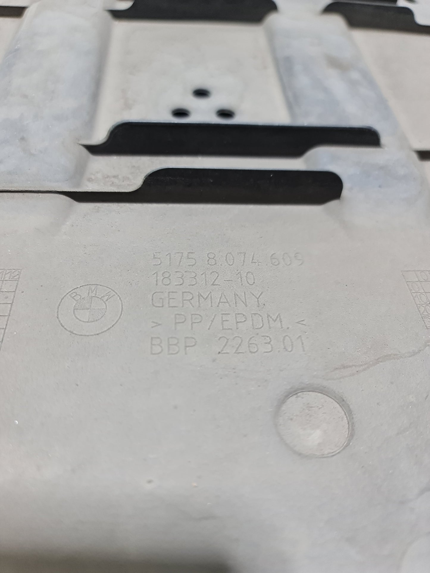 OEM 2021 2022 2023 BMW M3 G80 G83 Front Left Lower Underbody Splash Shield - MPerformance.parts