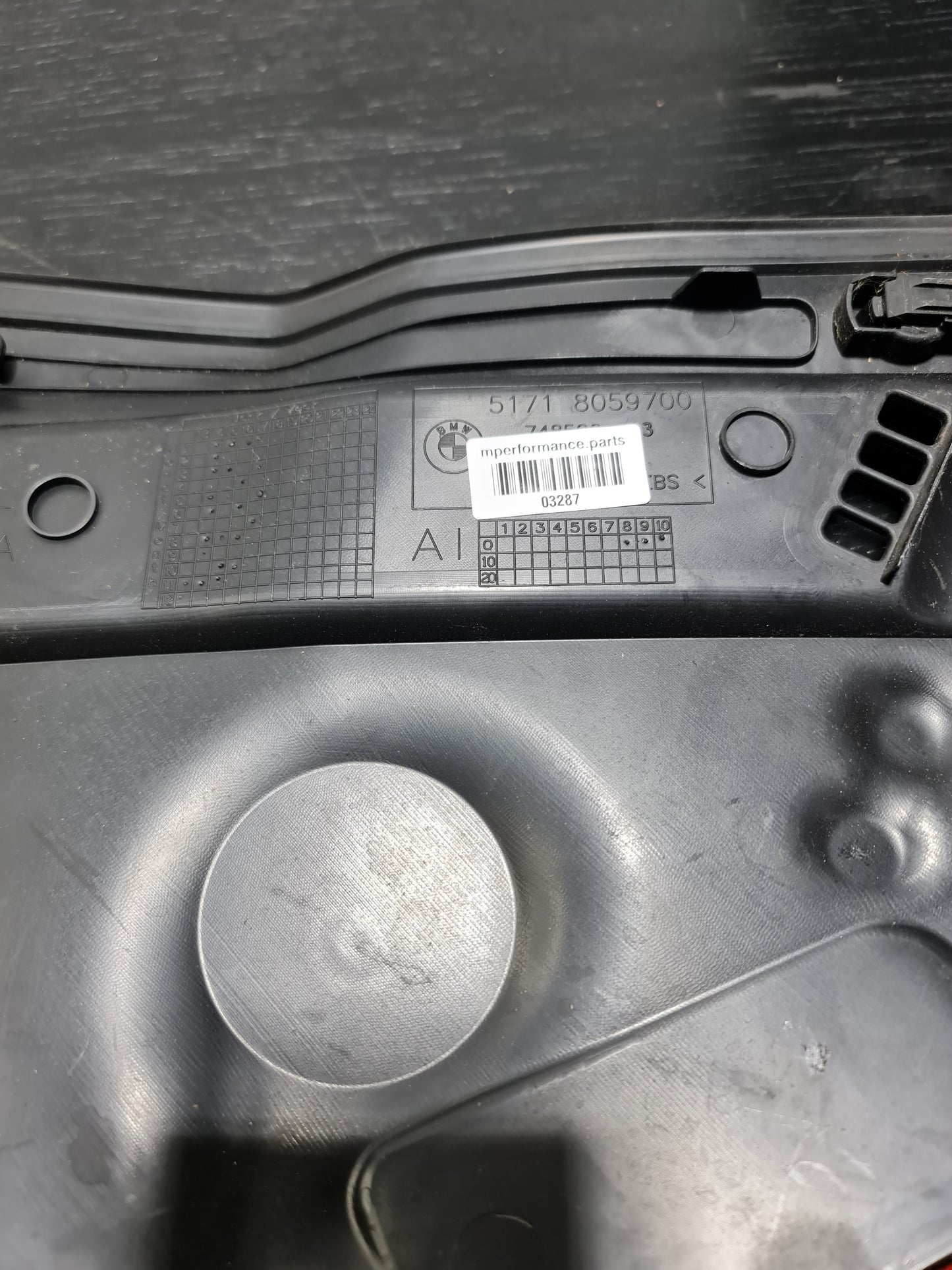 Genuine BMW Battery Cover Cowl Panel for F80 F82 F83 F87 M3 M4 M2 LCI - 8059700 - MPerformance.parts