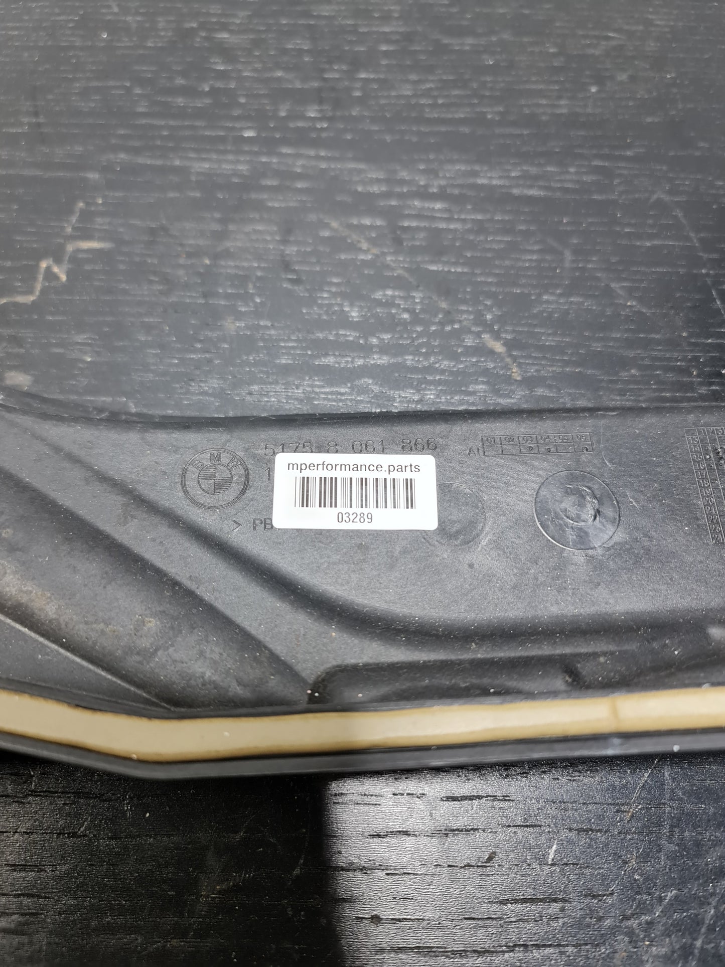 2015-2020 BMW 51-75-8-061-866 BMW 51758061866 Partition Wall, Units Compartment, Top 8061866 15677210 - MPerformance.parts