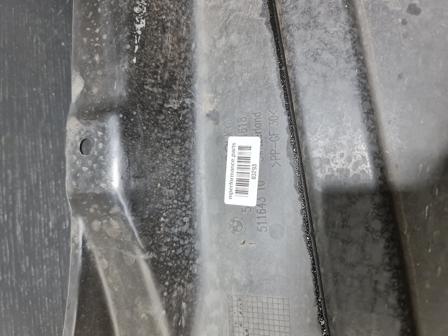 BMW M3 M4 G80 G82 G83 Lower Right Side Splash Guard Shield 2021 2022 2023 Oem 51758074618 - MPerformance.parts