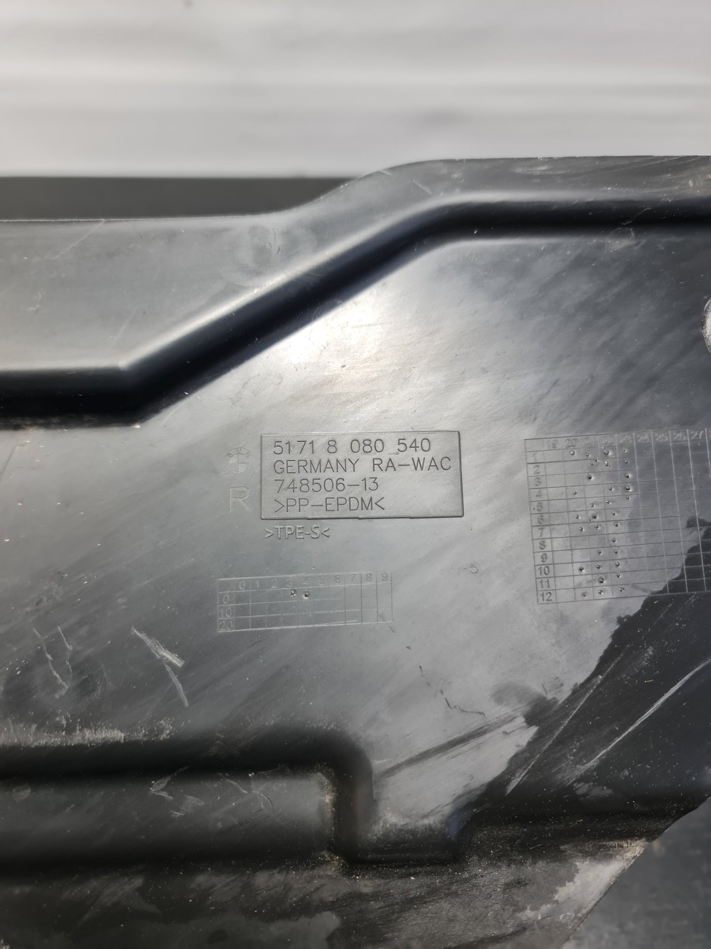BMW M3 Right Under Belly Pan Trim G80 21-22 OEM 51718080540 - MPerformance.parts