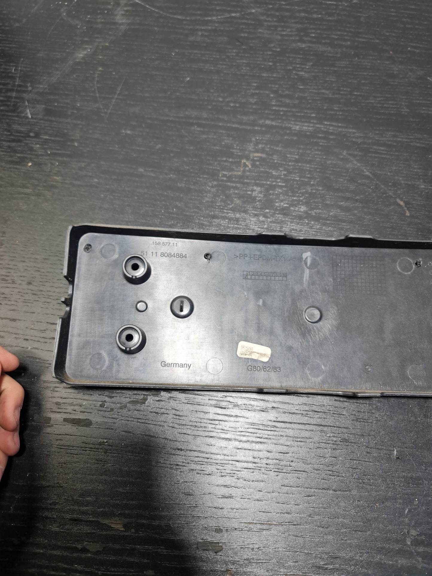 BMW M3 G80 M Front License Plate Holder 51138084884 8084884 - MPerformance.parts