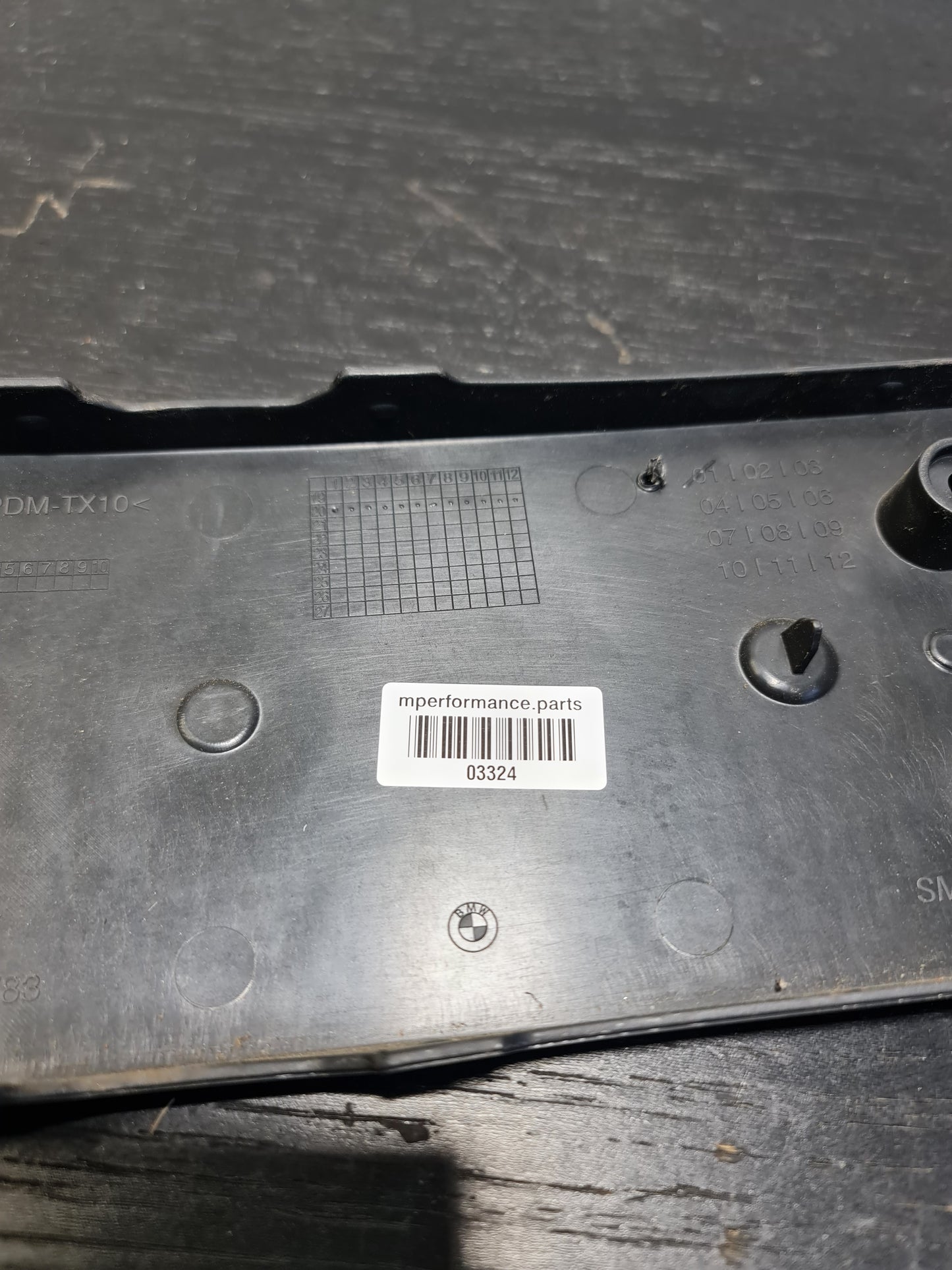 BMW M3 G80 M Front License Plate Holder 51138084884 8084884 - MPerformance.parts
