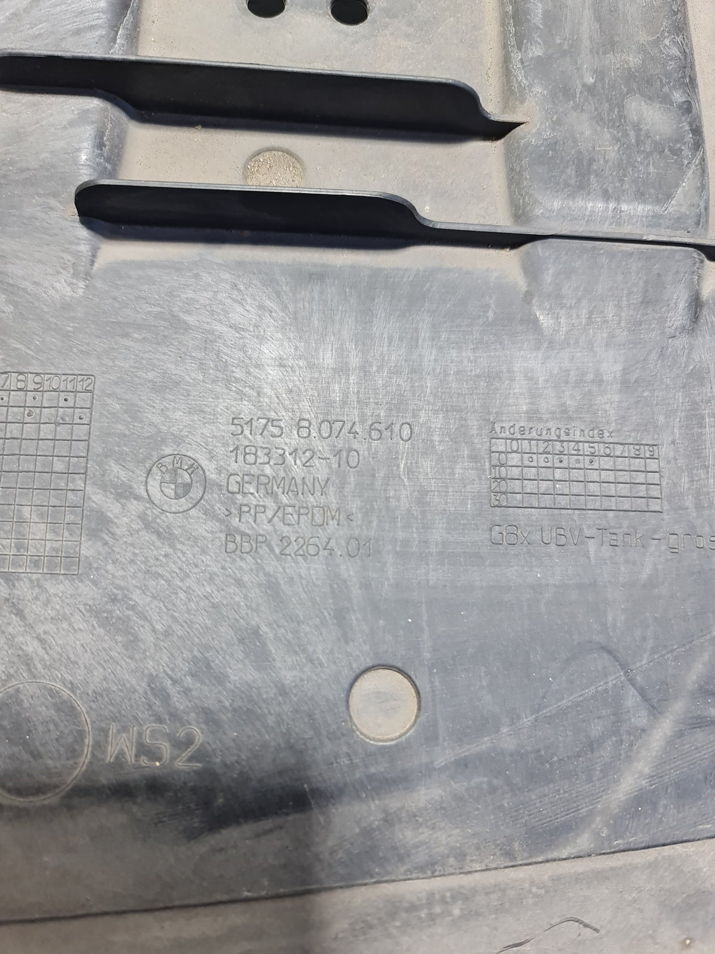 BMW M3 M4 G80 G82 G83 Rear Right Underbody Panel Cover 2021 - 2024 Oem - MPerformance.parts