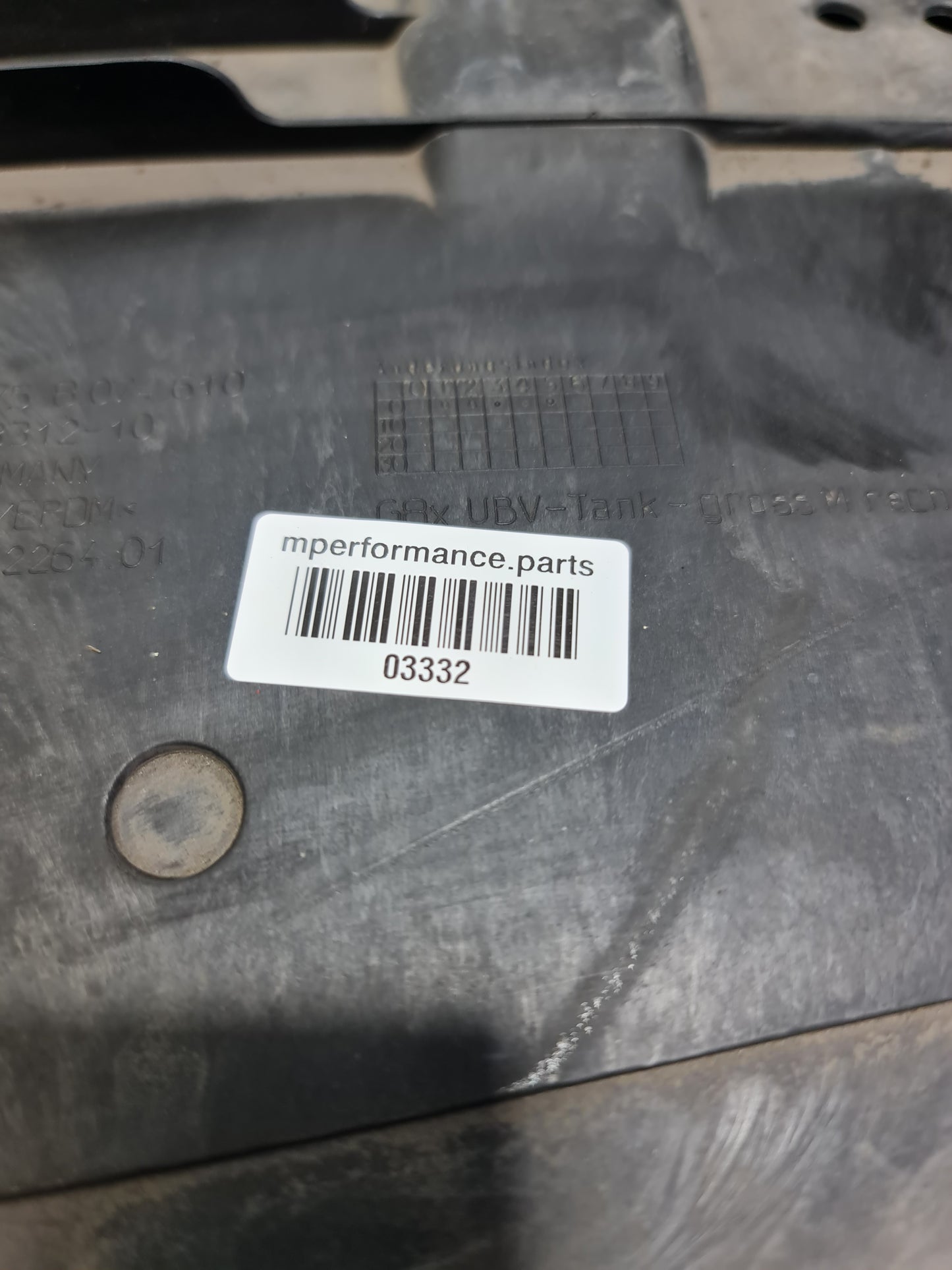 BMW M3 M4 G80 G82 G83 Rear Right Underbody Panel Cover 2021 - 2024 Oem - MPerformance.parts