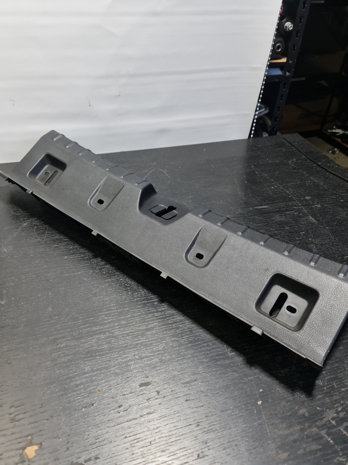 2016 BMW 3 F30 F80 Trunk Boot Loading Sill Lock Trim Cover Panel 7351650 1725367 51477351650 - MPerformance.parts