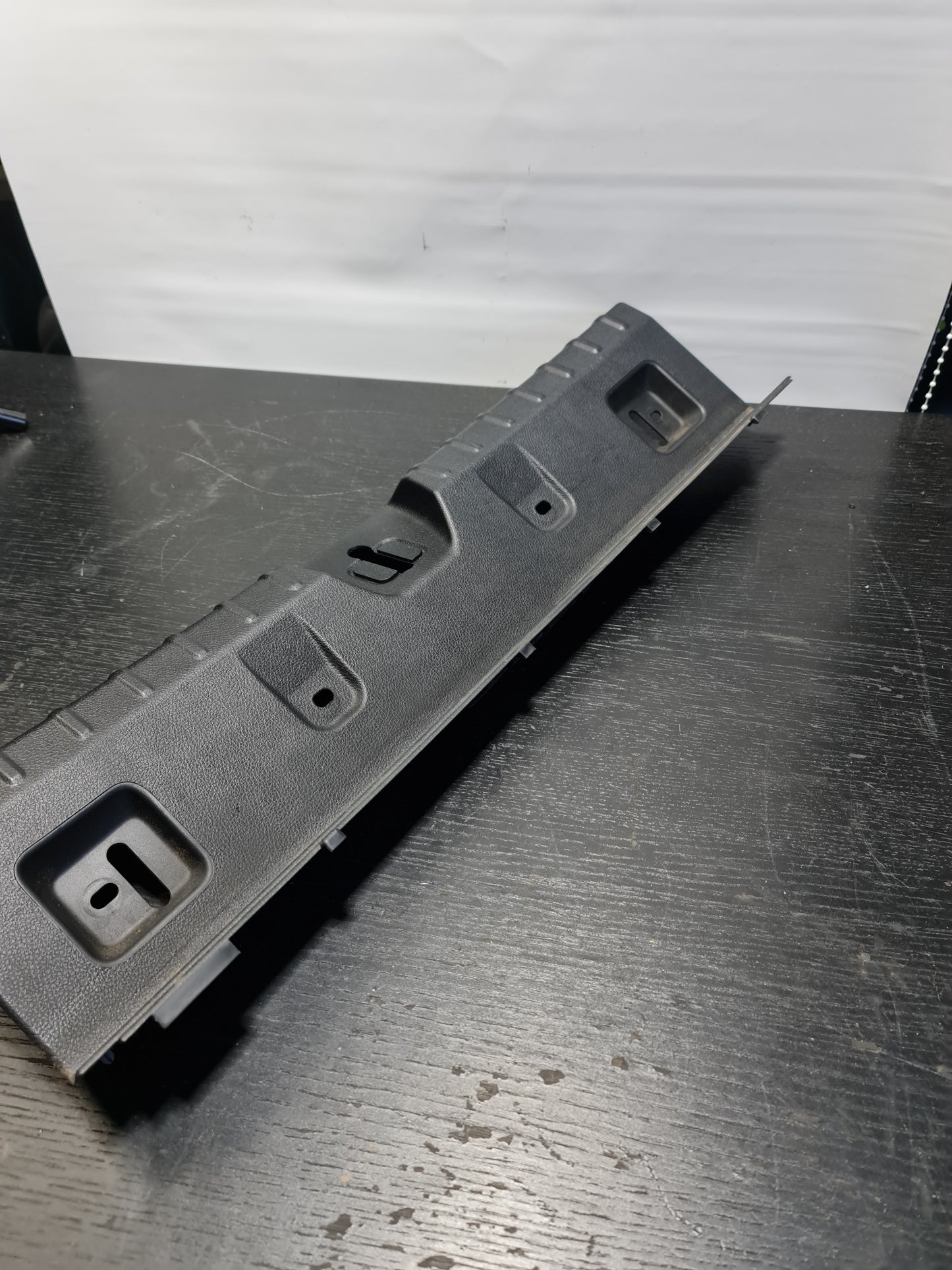 2016 BMW 3 F30 F80 Trunk Boot Loading Sill Lock Trim Cover Panel 7351650 1725367 51477351650 - MPerformance.parts