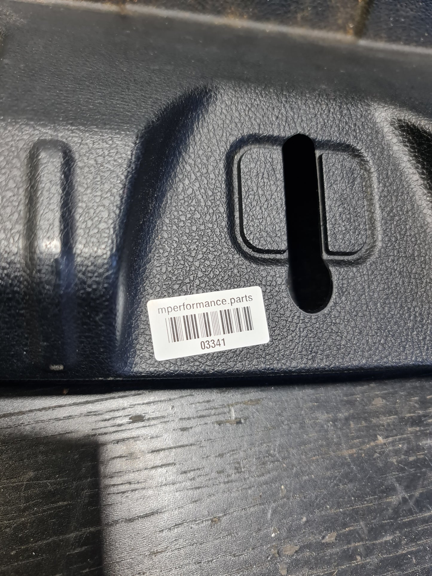 2016 BMW 3 F30 F80 Trunk Boot Loading Sill Lock Trim Cover Panel 7351650 1725367 51477351650 - MPerformance.parts